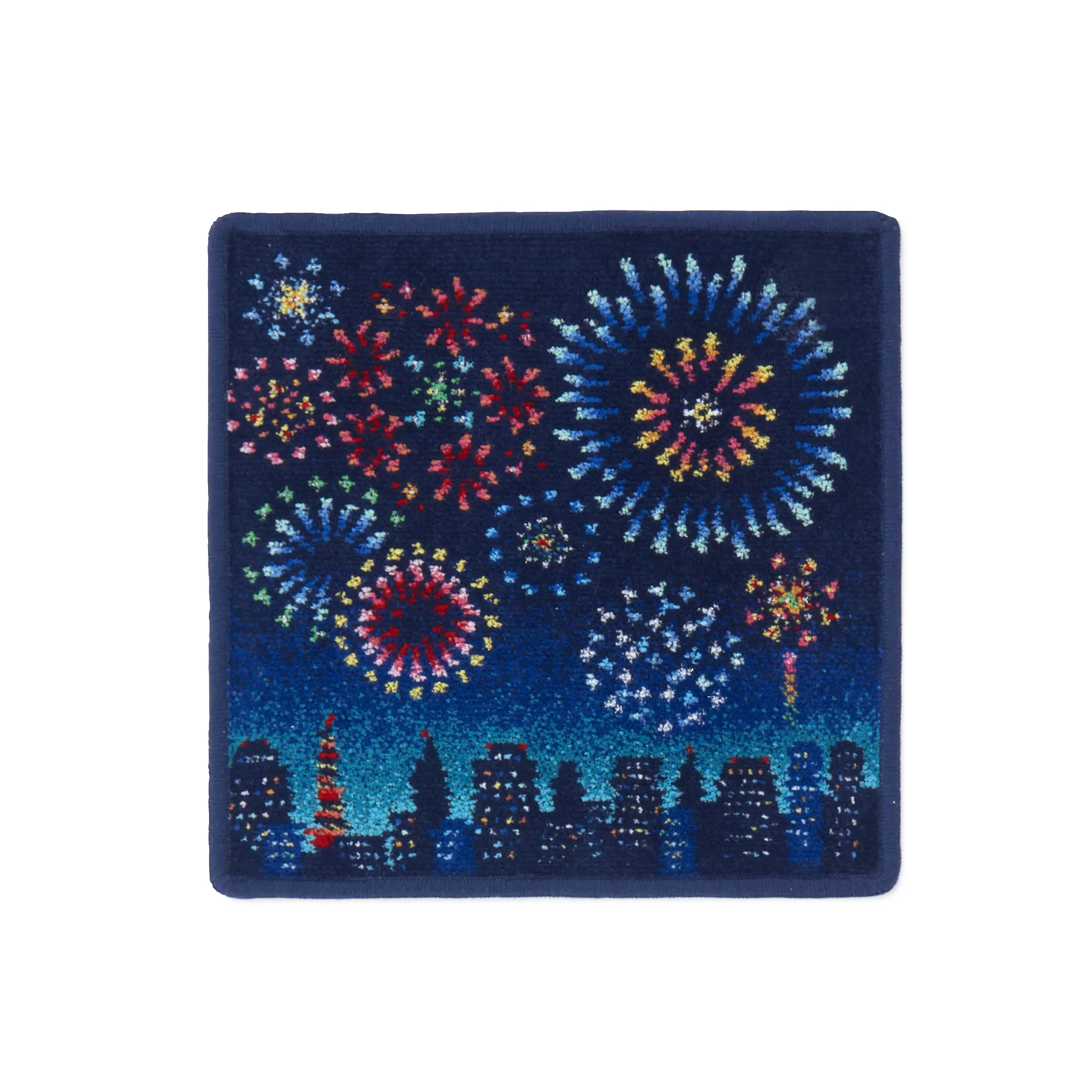 スパークリングナイト ハンカチ(25×25㎝)¥2,750/フェイラー