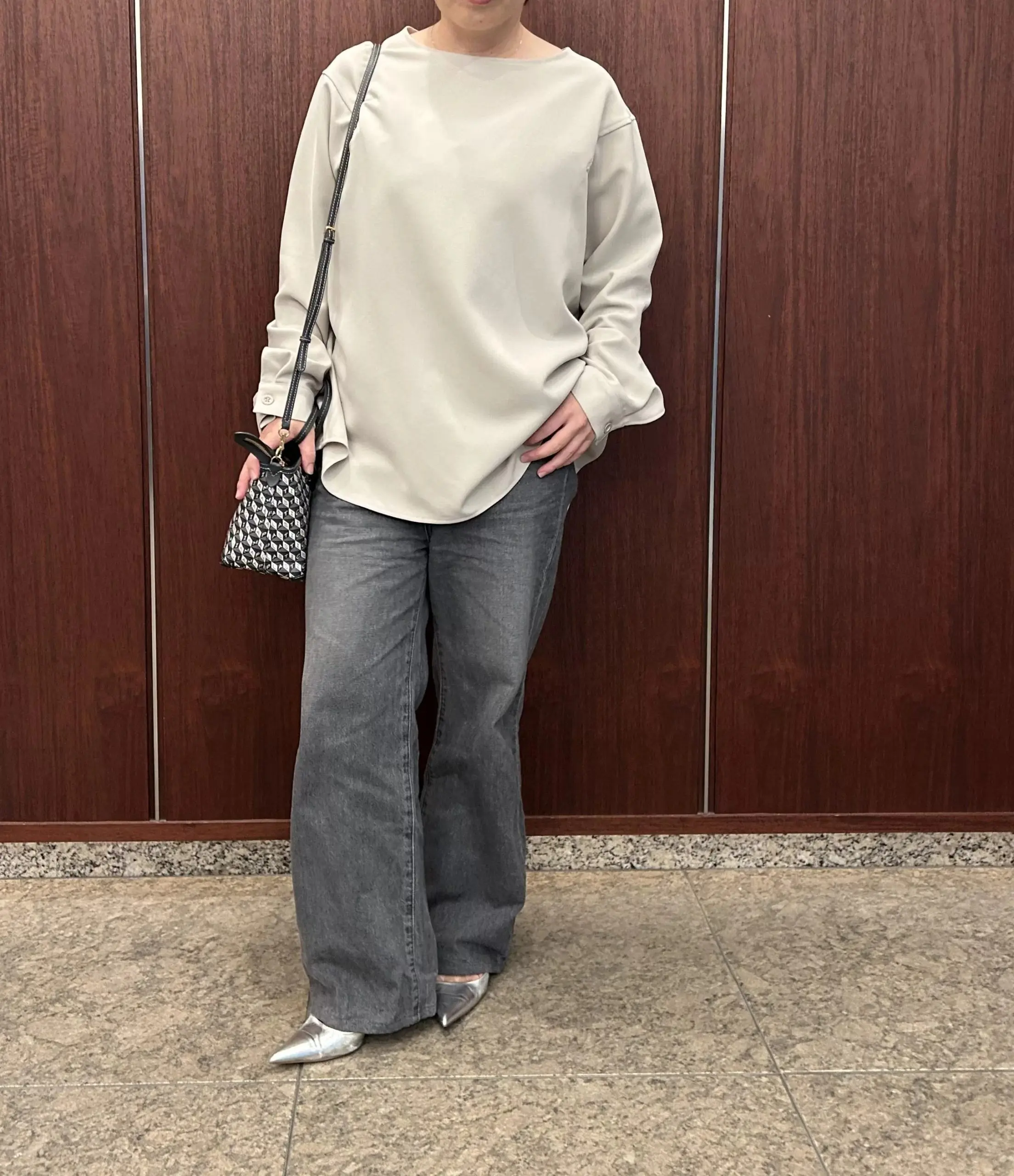 【50代ファッション】ハイパワーストレッチでノンストレスの着心地♪COGTHEBIGSMOKE×eclat 「ストレッチブラウス」_1_11