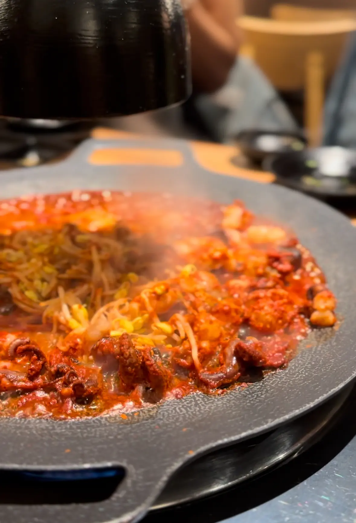 韓国料理「 KOREAN SOUL FOOD Bann」チュクミ出来上がり