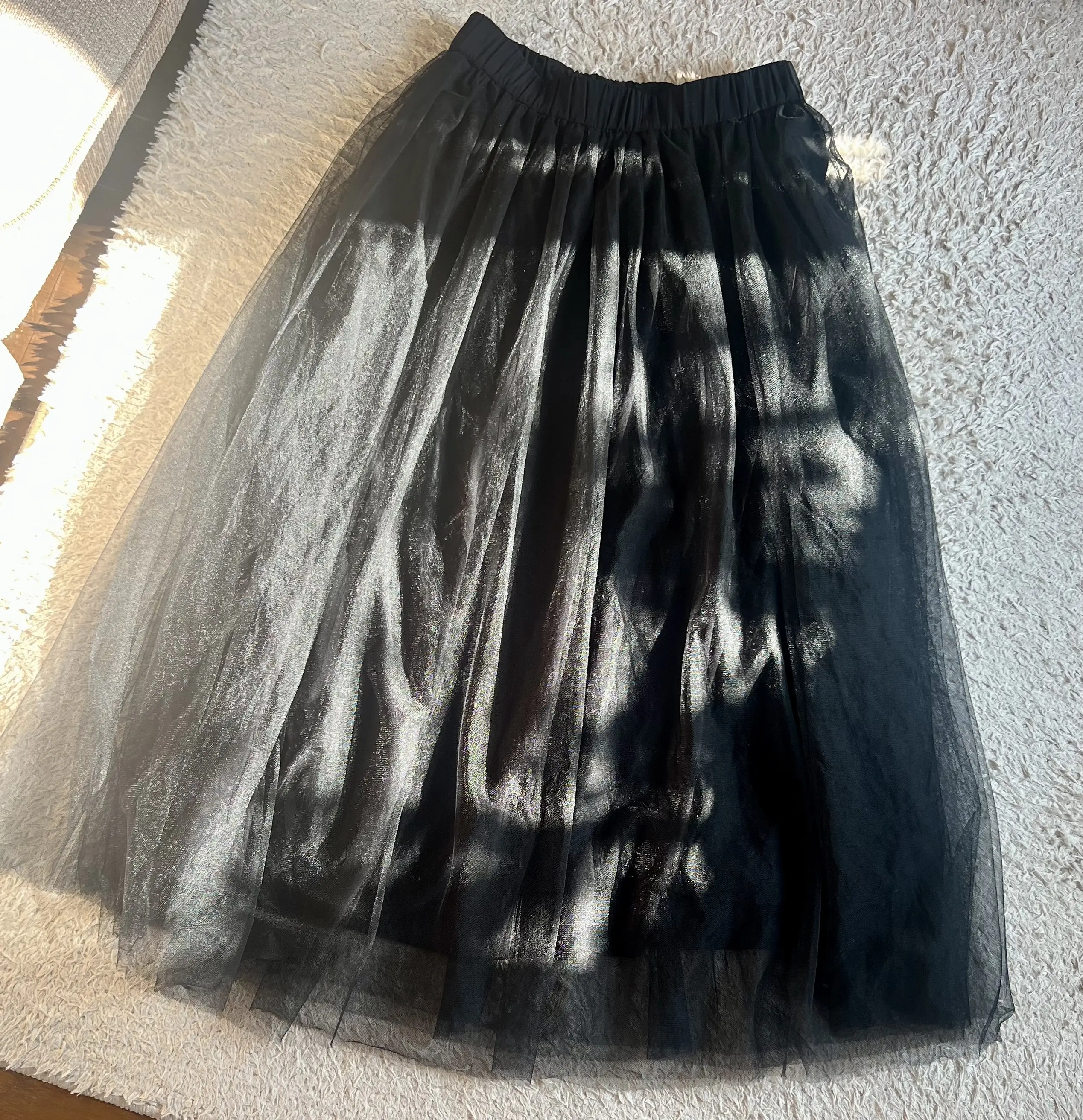 エクラ 華組　水口宜子さん　黒スカート　エクラ通販