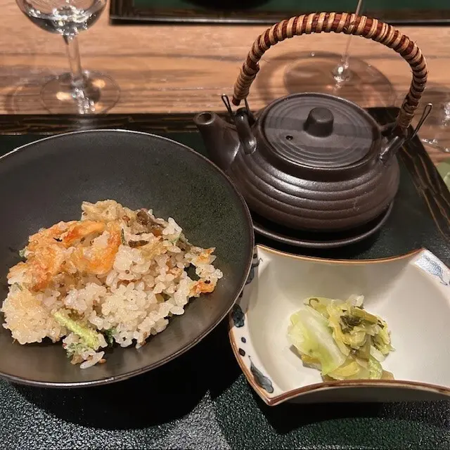 ふふ 旧軽井沢 静養の森のレストラン「日本料理 赤坂紙音」の料理