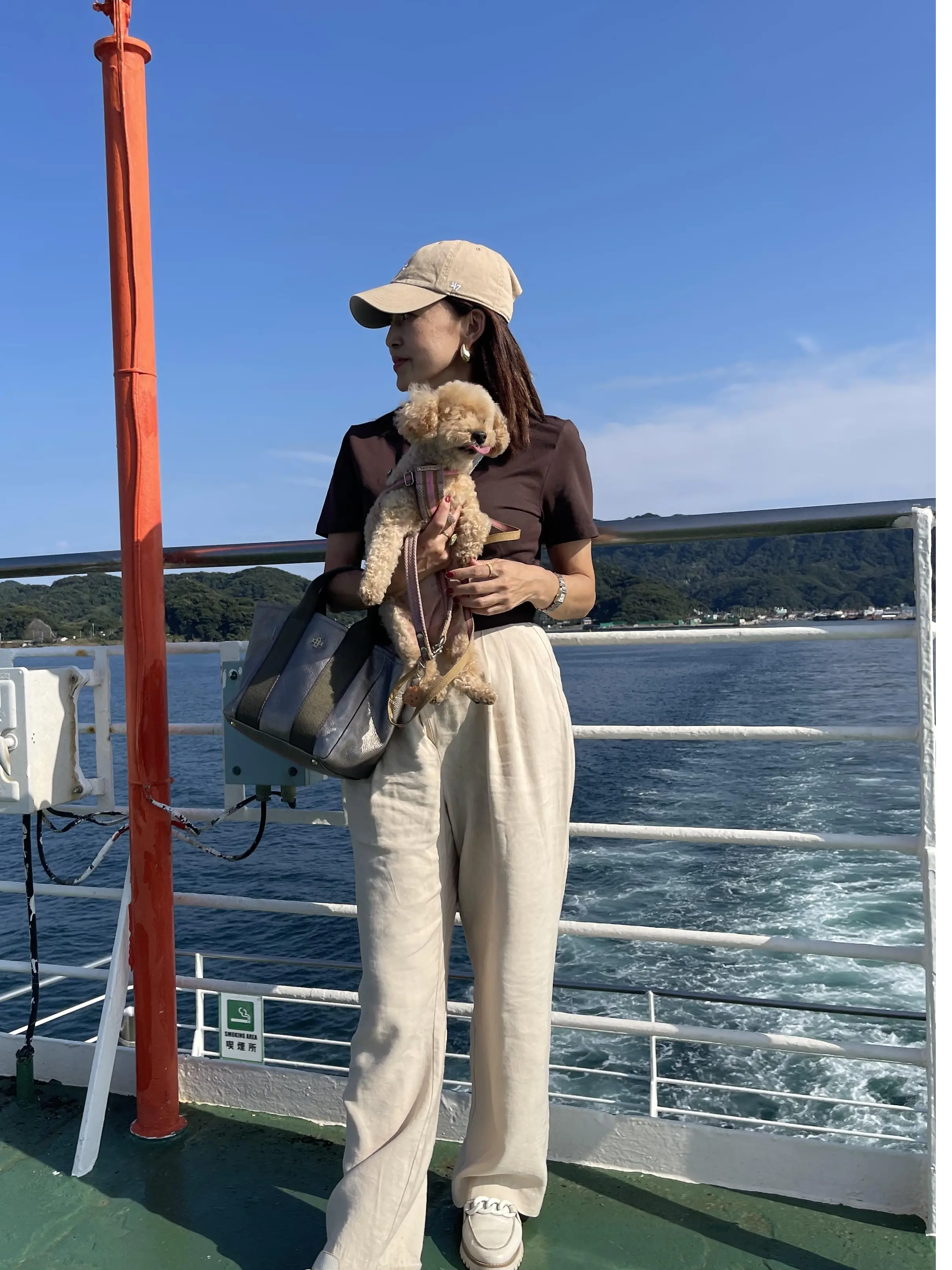 東京湾を渡る30分の船旅。愛犬と久里浜港からのプチトリップ 🛳️_1_16