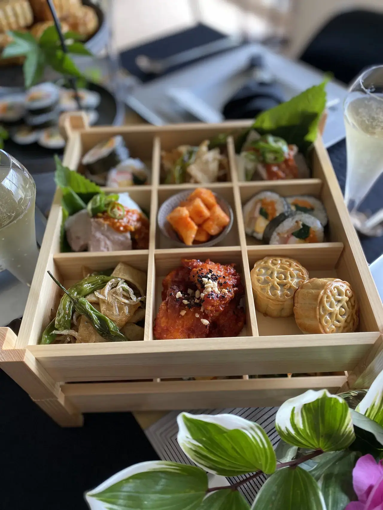 吉府真海　韓国料理盛り合わせ