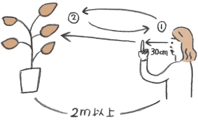 遠近ストレッチ