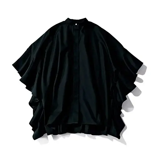 夏のベストバイトップス「SACRA」コットンギャザー使いシャツ＆「EVA MANN × éclat」バンドカラー袖フレアブラウス_1_2