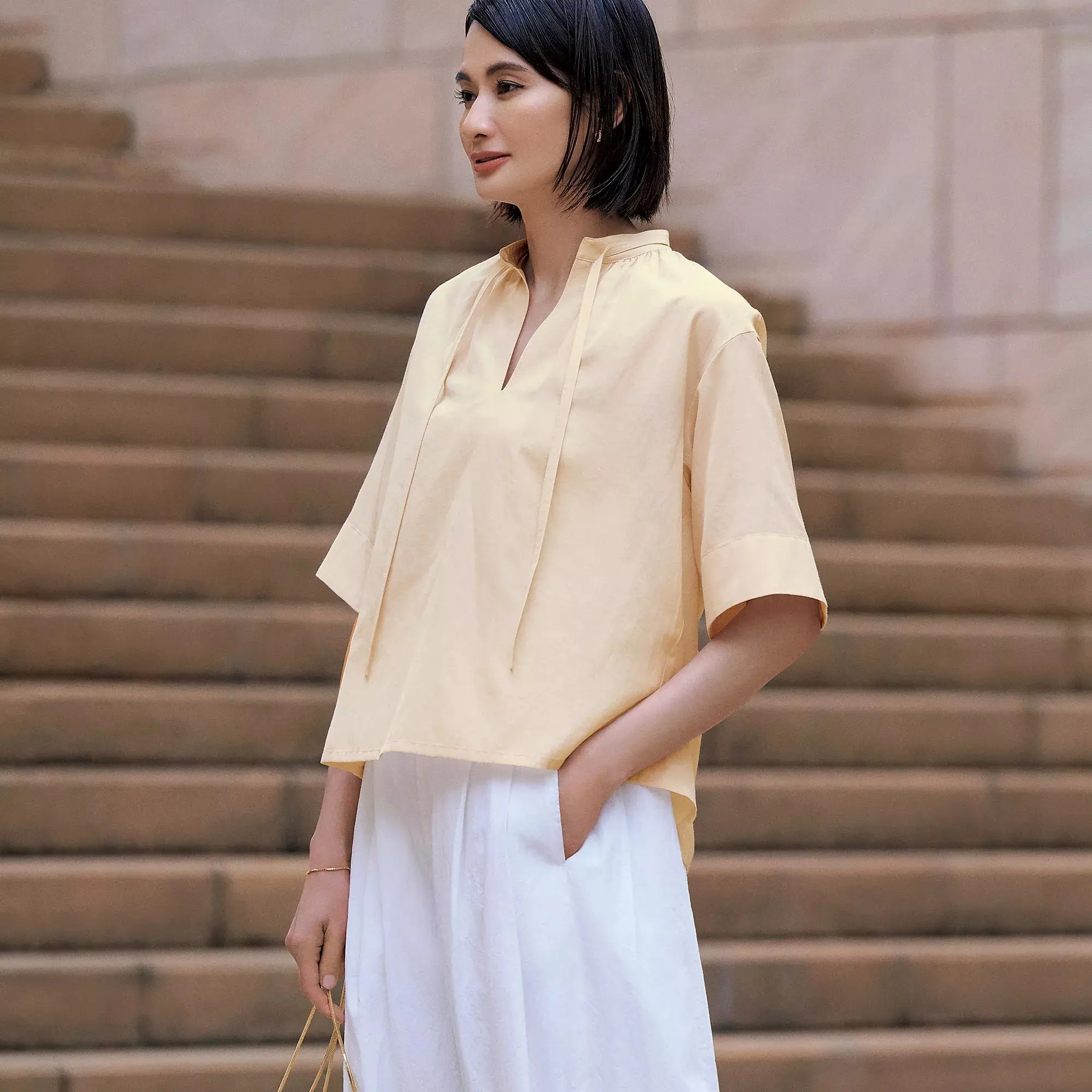 新提案【選べる着丈】シリーズから、大ヒット【とろみ】 新作まで「E by éclat」夏の美スタイル服まとめ_1_3