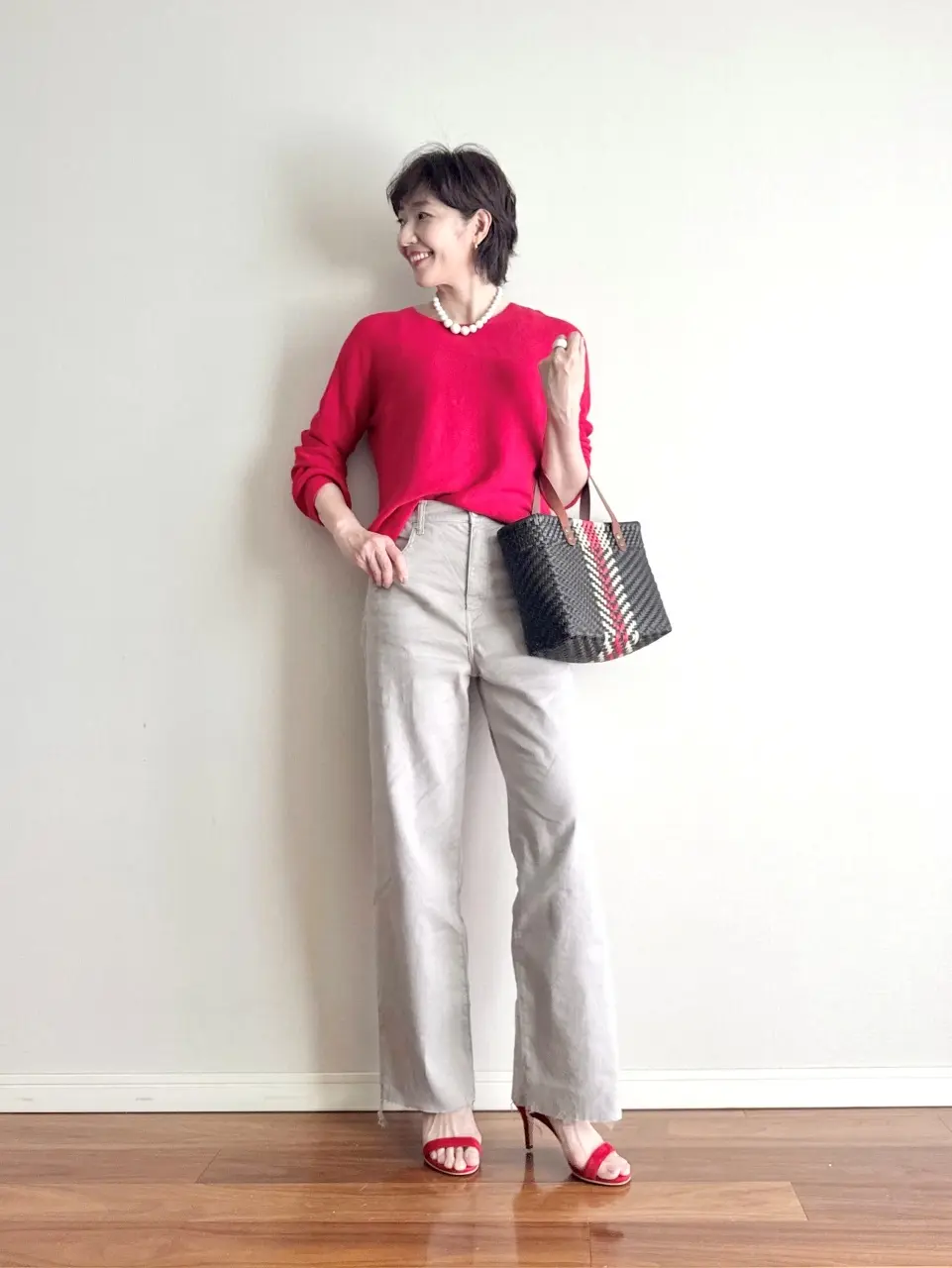 RED CARD TOKYO × éclat リネン混デニム 12