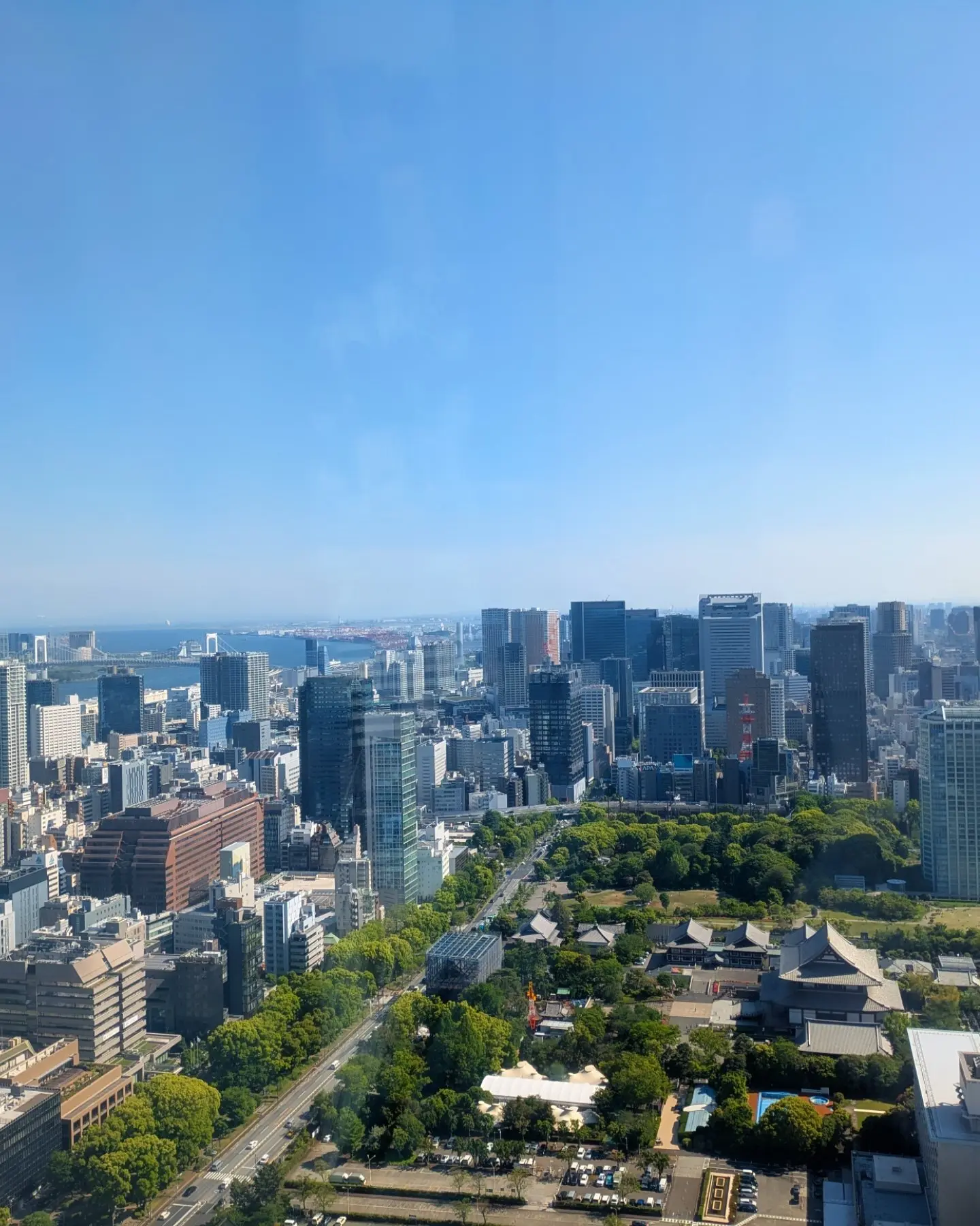 愛宕グリーンヒルズの絶景レストランで天麩羅＆いちごスイーツづくしのゆったり時間_1_5-2