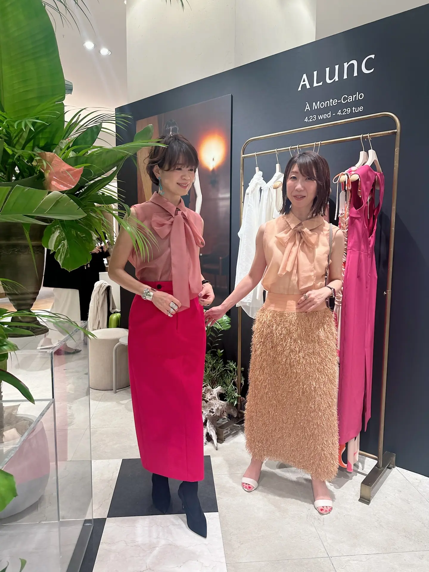 Alunc 阪急うめだ本店 POP UPイベントへ。_1_4