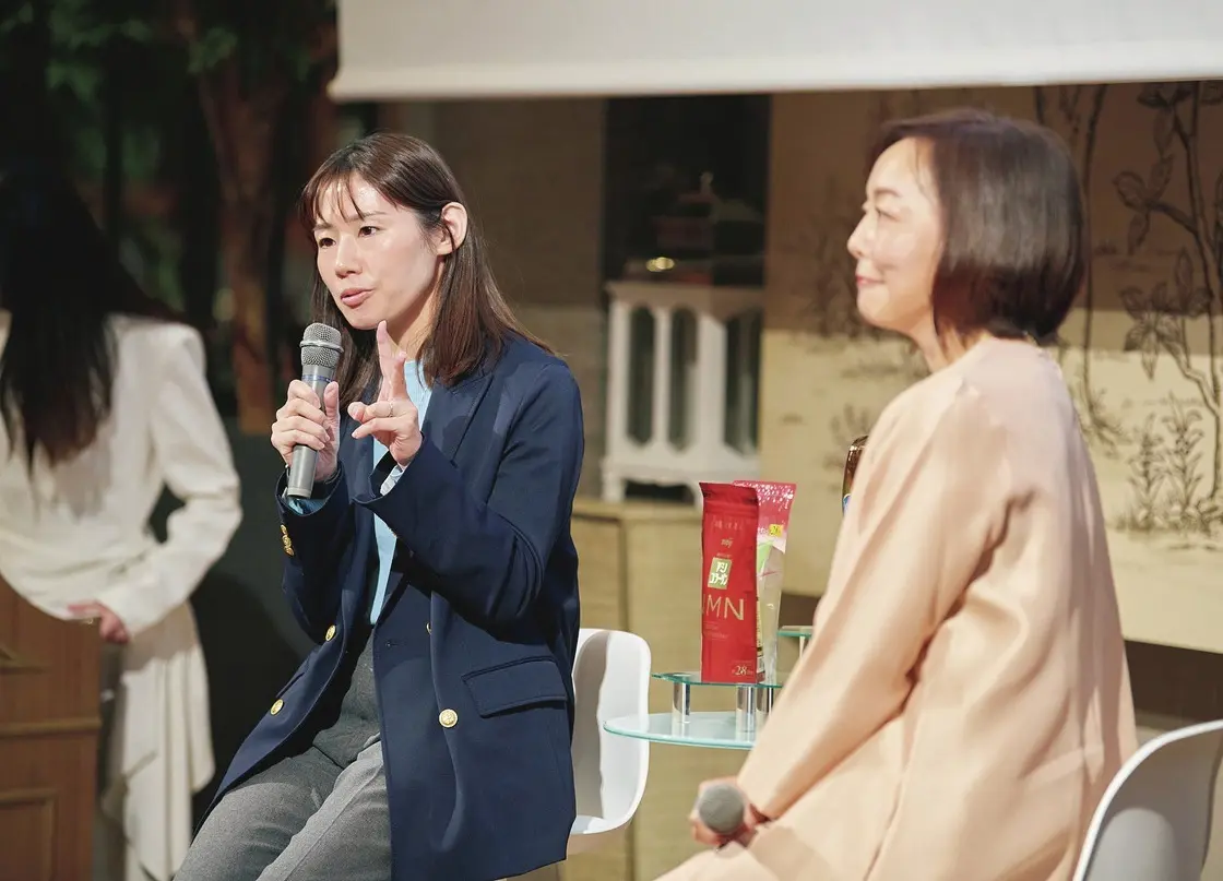 明治の石田さんと小田さん