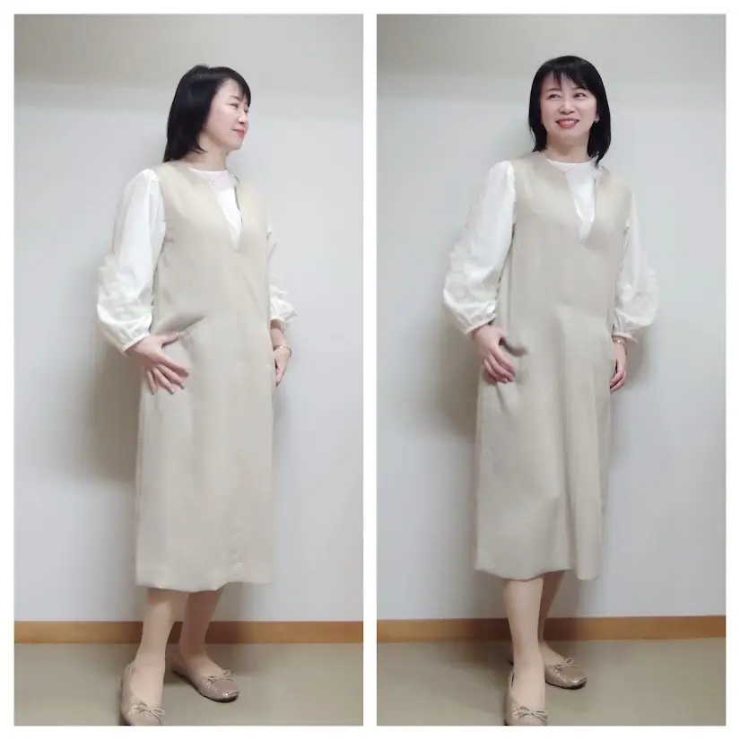 10月下旬 アラフィフ秘書お仕事毎日服_1_4