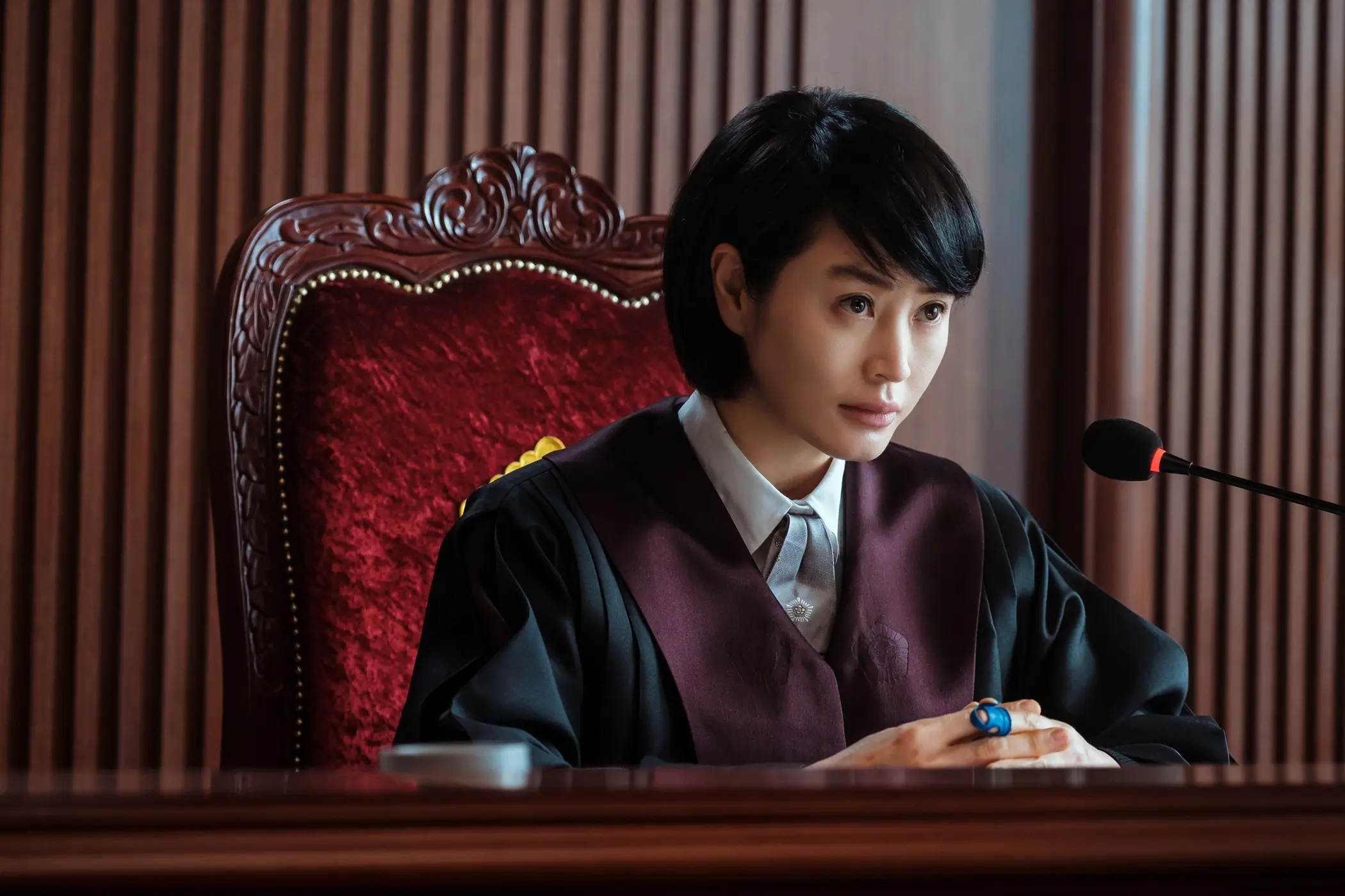 ドラマ「未成年裁判」のキム・ヘス