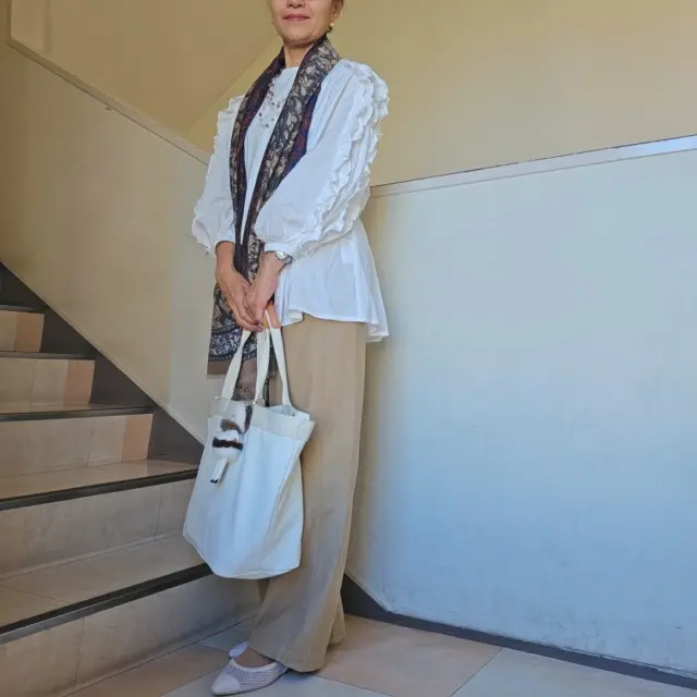 コーディネートで振り返る9月〜残暑は夏服+秋色で_1_19