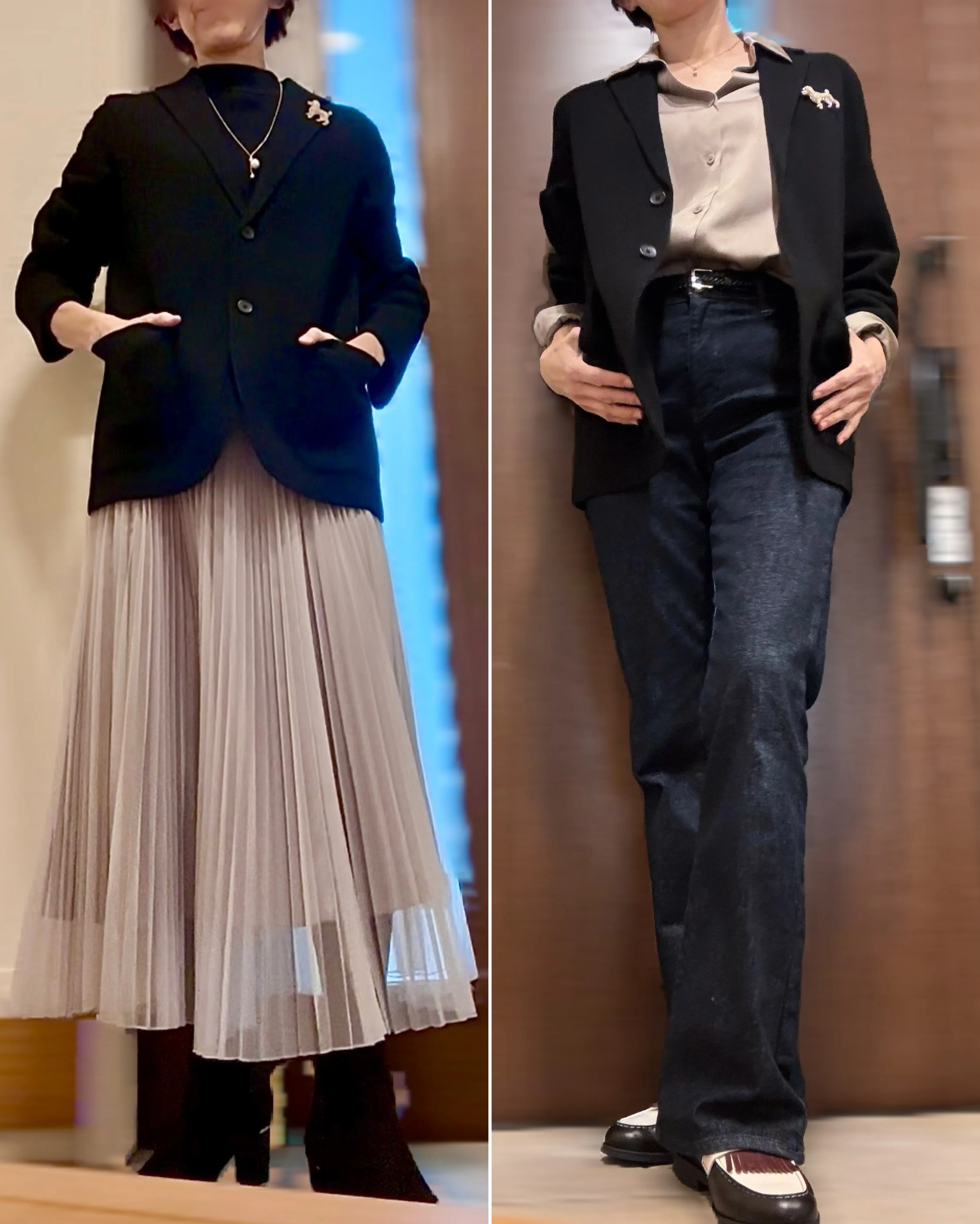 UNIQLO ユニクロ UNIQLO:C ジャケット メンズ 秋コーデ アラフィフ アラフォー アラフィ