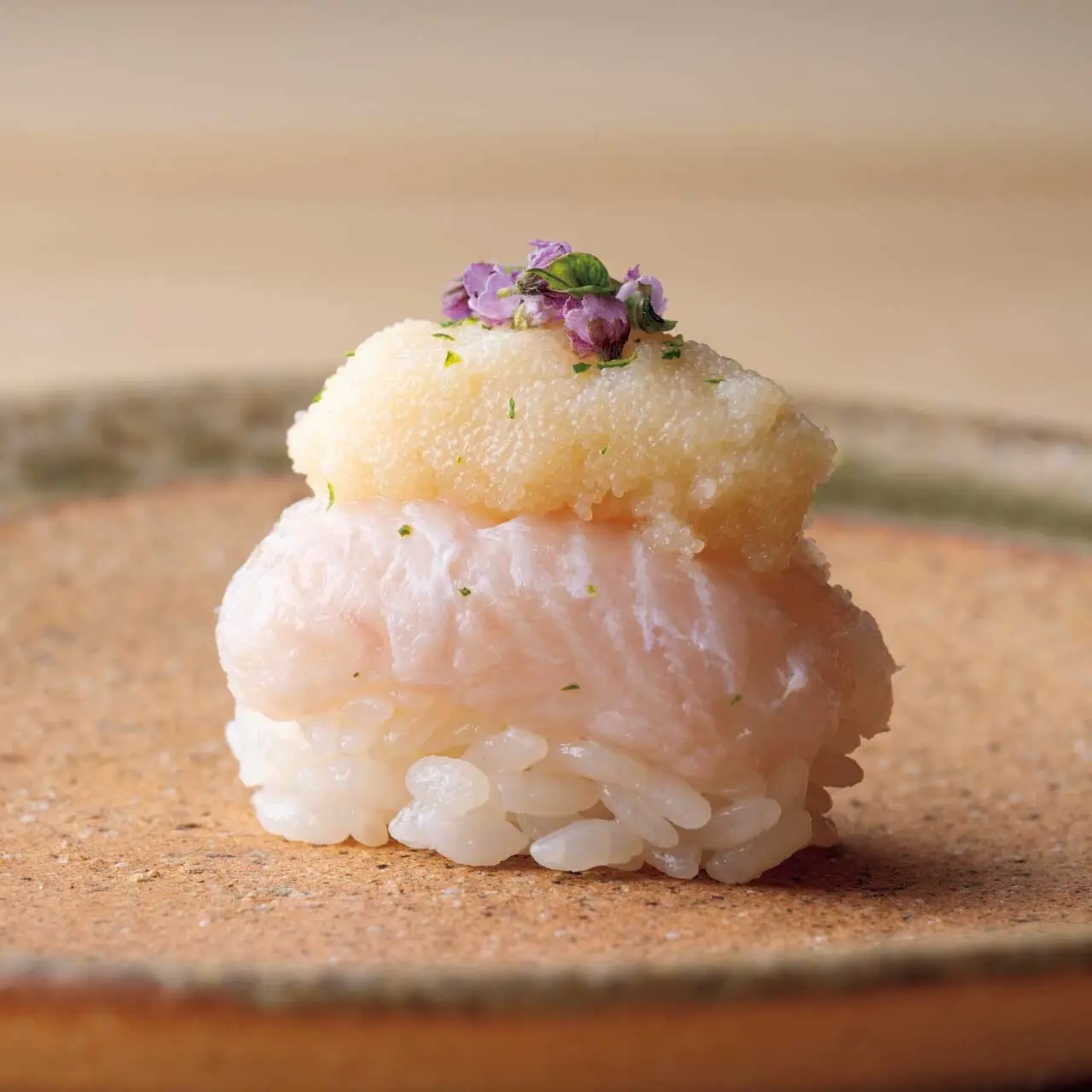 鱧の昆布締めと鱧の子の塩 辛