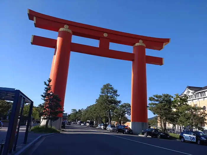 1895年に創建された歴史ある神社　平安神宮