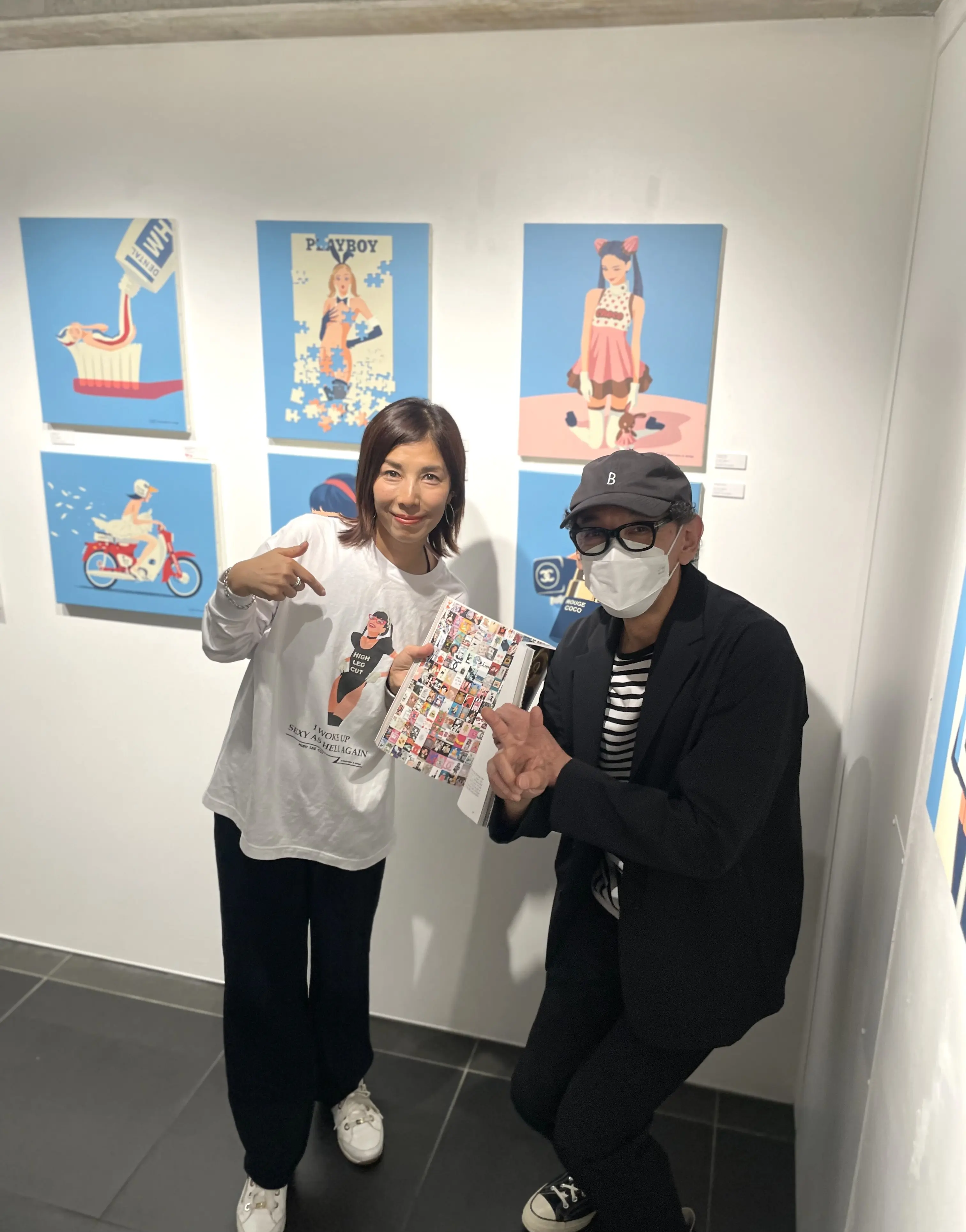 一年ぶりのgataさんの個展へ_1_2