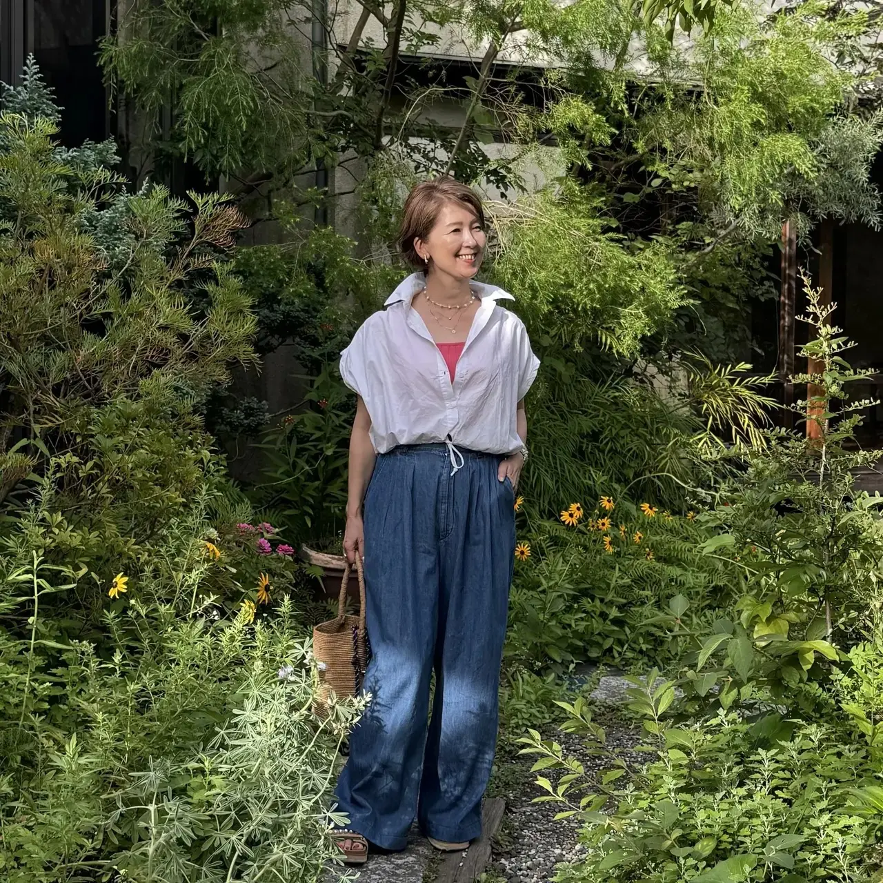 【おしゃれな50代のZARAコーデ】秋のおしゃれに絶対使える！デニムやスニーカーなど人気アイテムコーデ_1_29