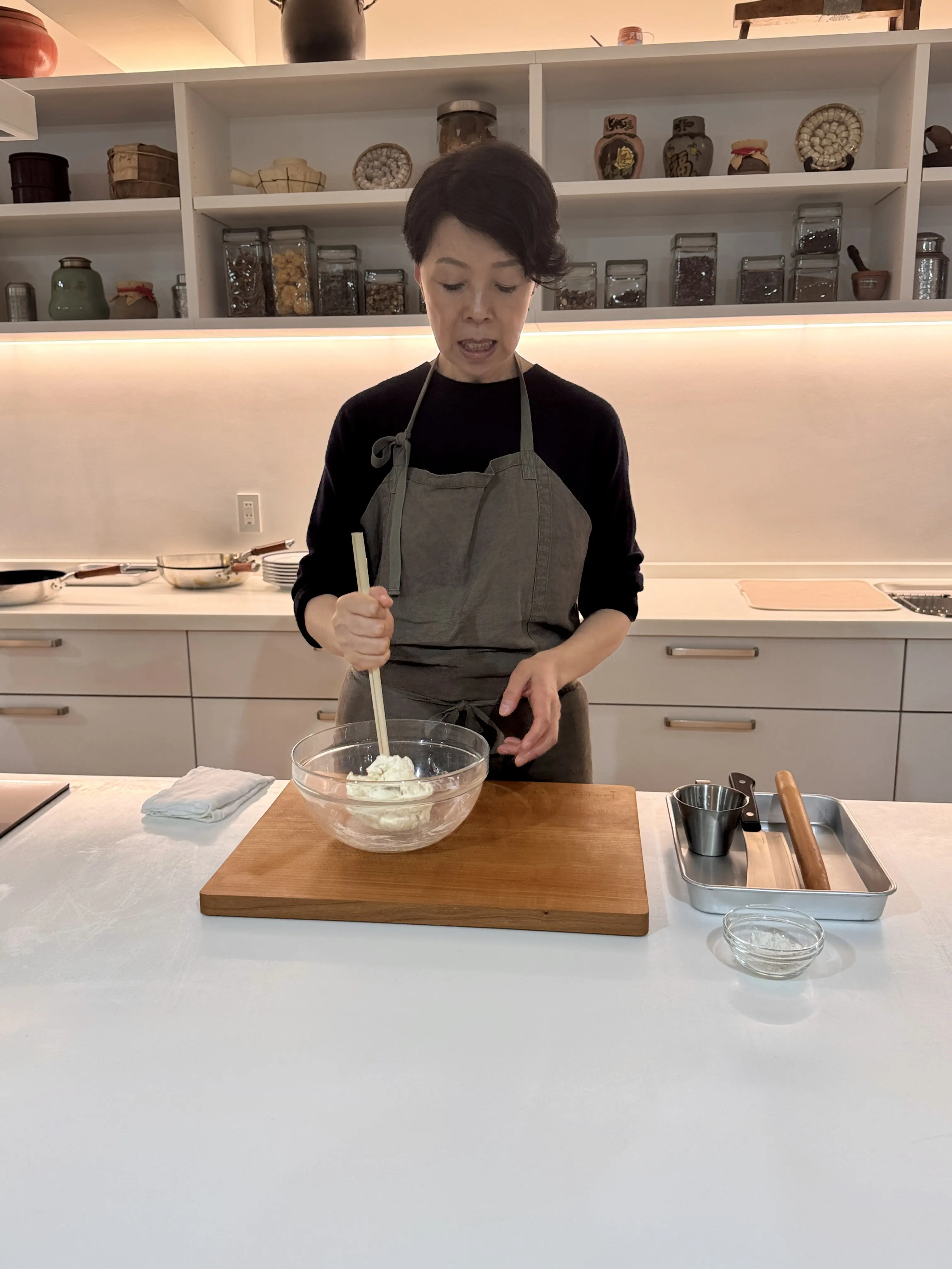 憧れの料理研究家 ウー・ウェン先生のお料理教室へ_1_3-2