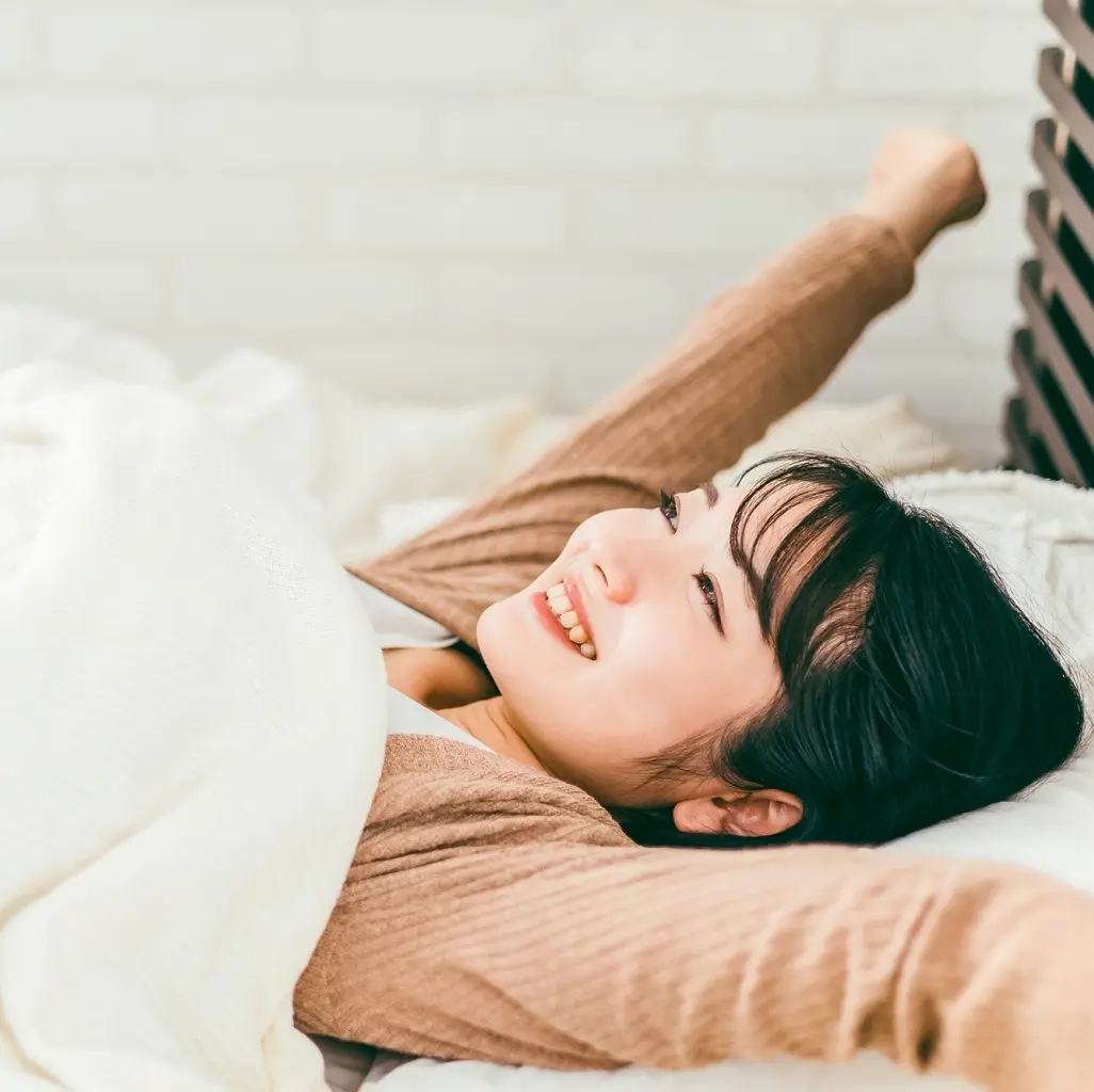 HRT療法で寝汗がおさまると、中途覚醒も減って熟睡できるように
