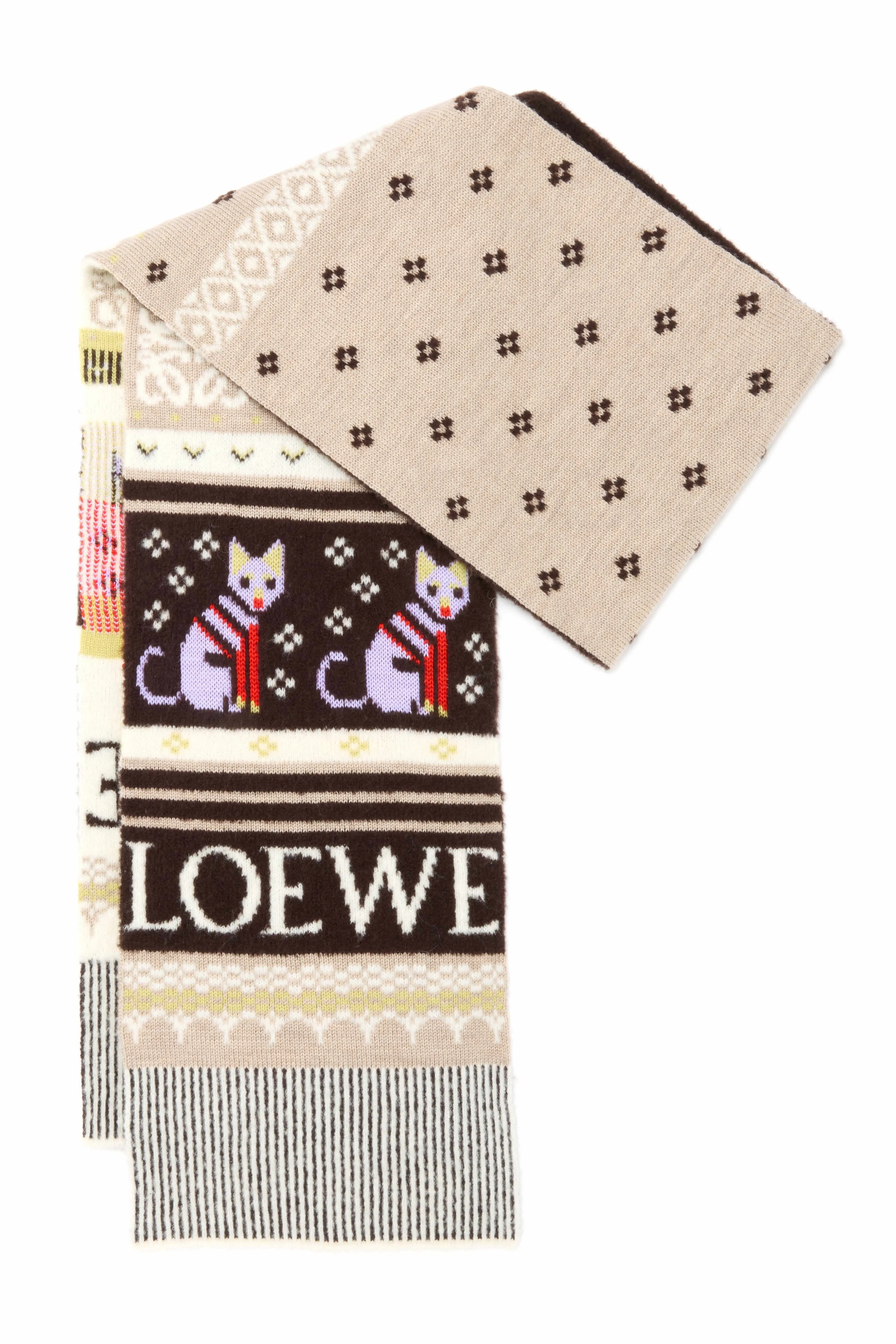 【eclat’s pick up】愛らしい猫がモチーフ。ロエベのバッグ＆ニットアイテムでホリデーを彩って_1_3-2