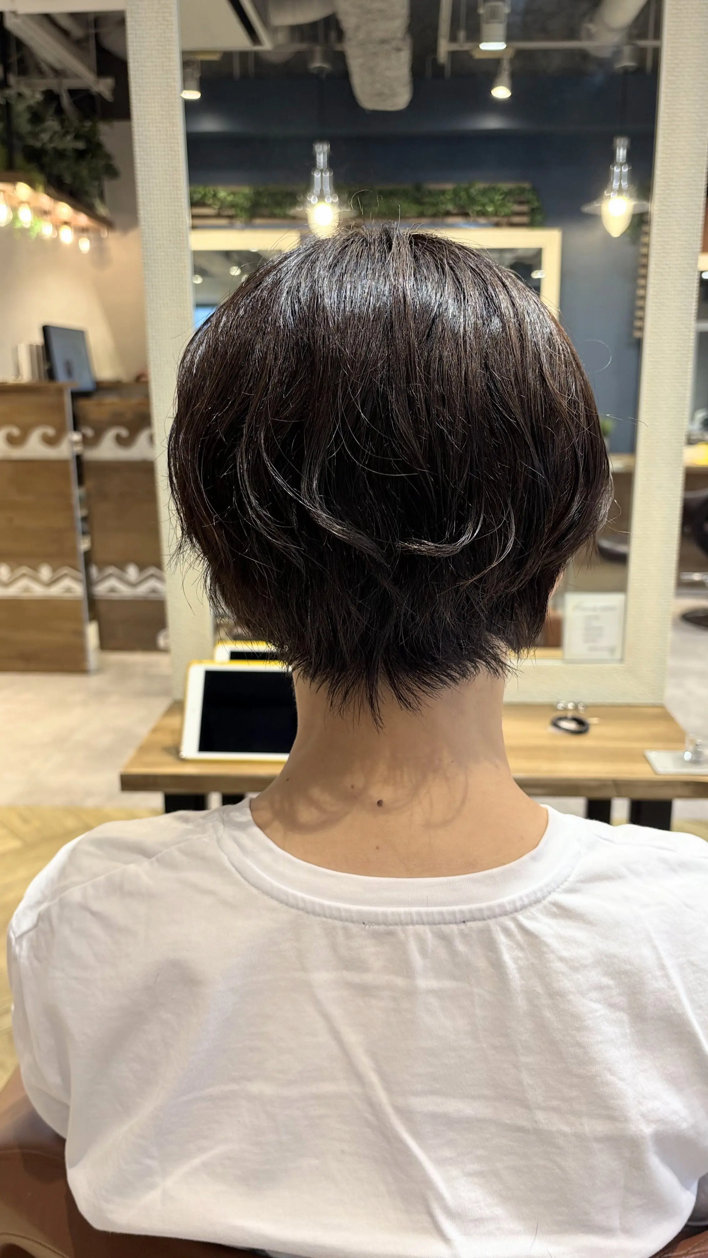 UNIQLOプチプラ美容院コーデ＊ショートカットメンテナンス_1_3