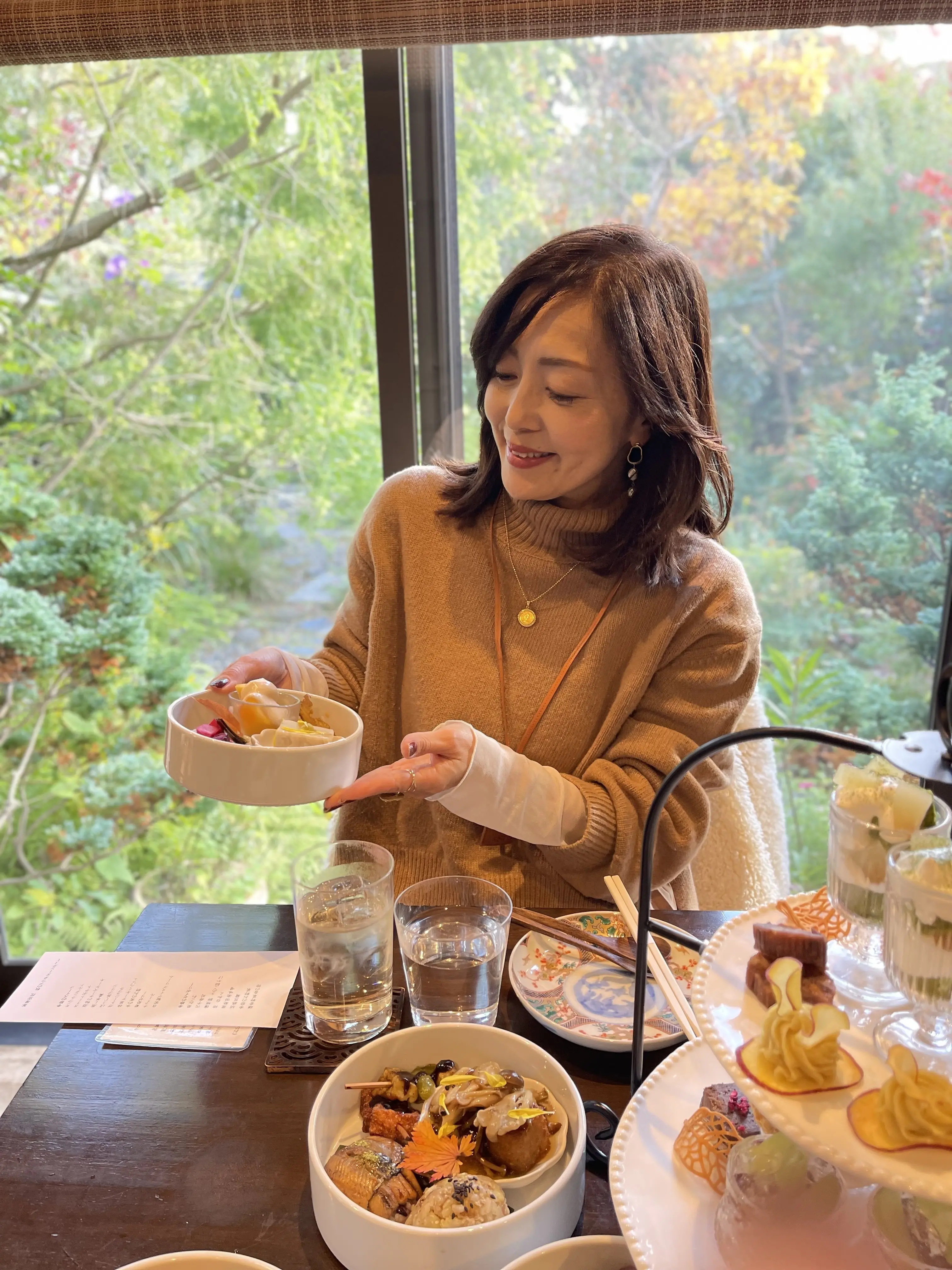 秋の味覚を詰め込んだ和のアフタヌーンティーを楽しんできました@鎌倉_1_13