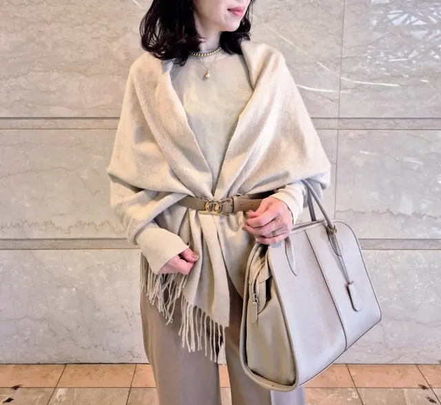 寒暖差を乗り切る強い見方!【カシミヤストール】活用術_1_3