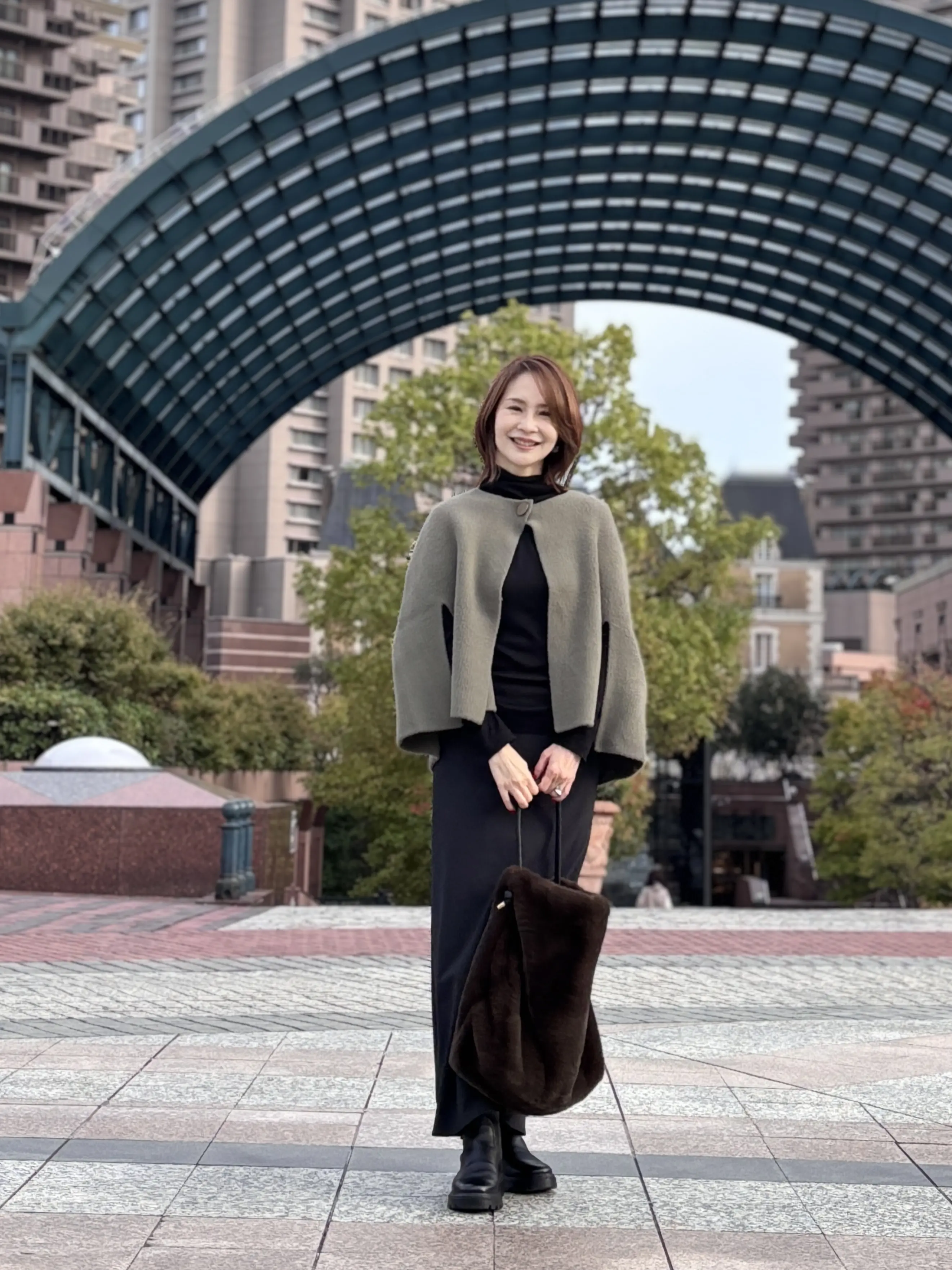 冬色コーデでタイ料理ランチ_1_8