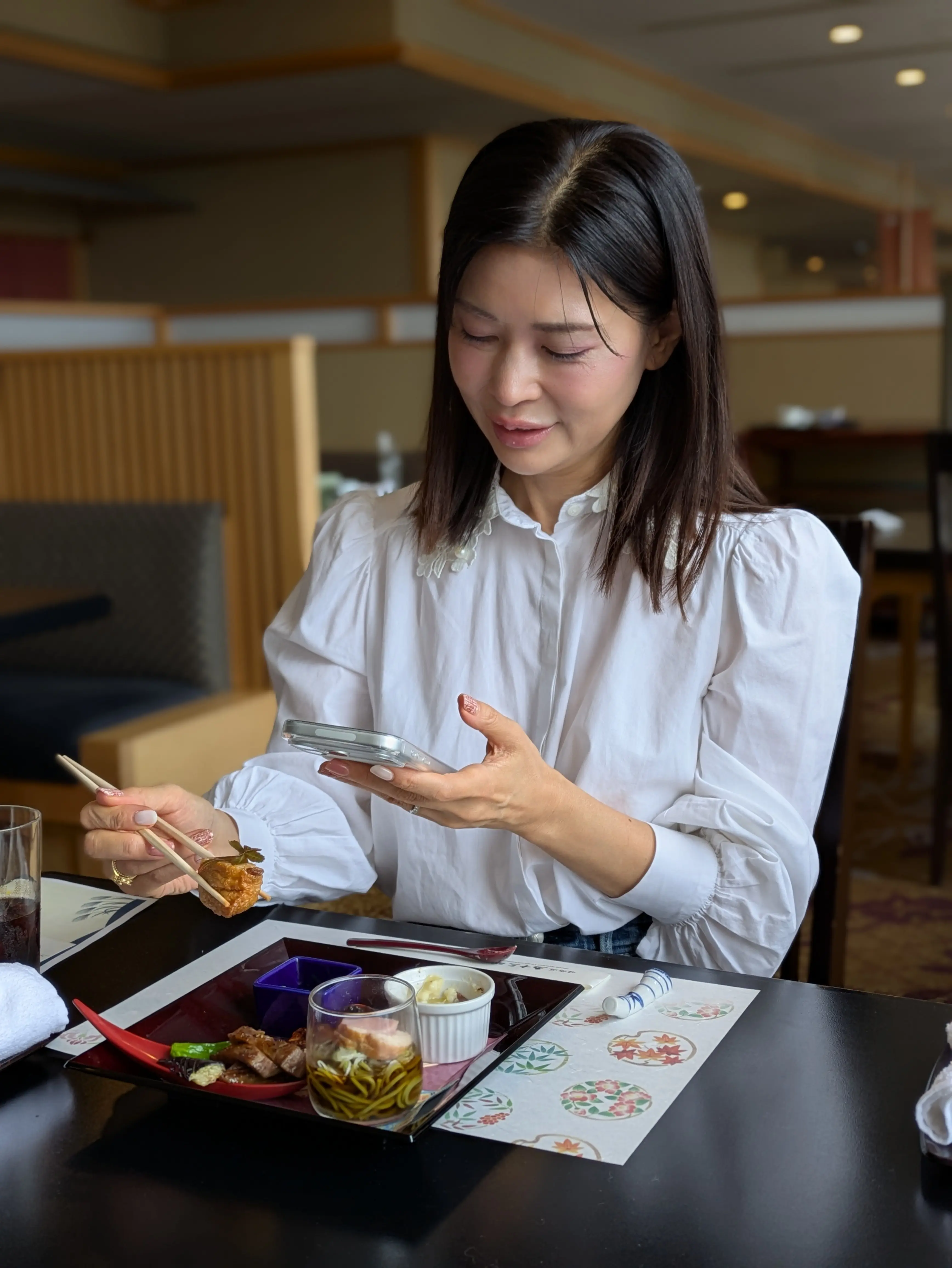 秋旅初日☆和のアフタヌーンティー 『月見に香る秋びより』味街道五十三次_1_7