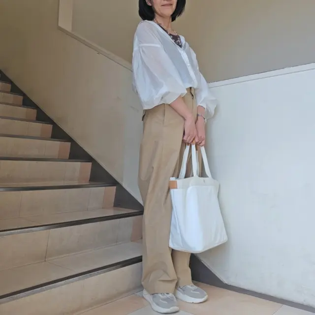 コーディネートで振り返る9月〜残暑は夏服+秋色で_1_17