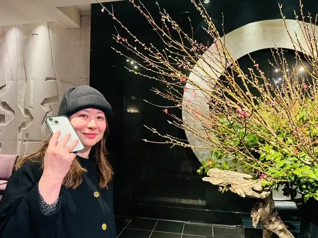 帽子 f.m.mauvaise ホテルニューオータニ　 ザ・メイン ロビィ　お迎え花　COGTHEBIGSMOKE HotelNewOtani オータニ　パティスリーSATSUKI　FEILER　フェイラー　シャンパン　パイパー　新エクストラスーパーあまおうショートケーキ　