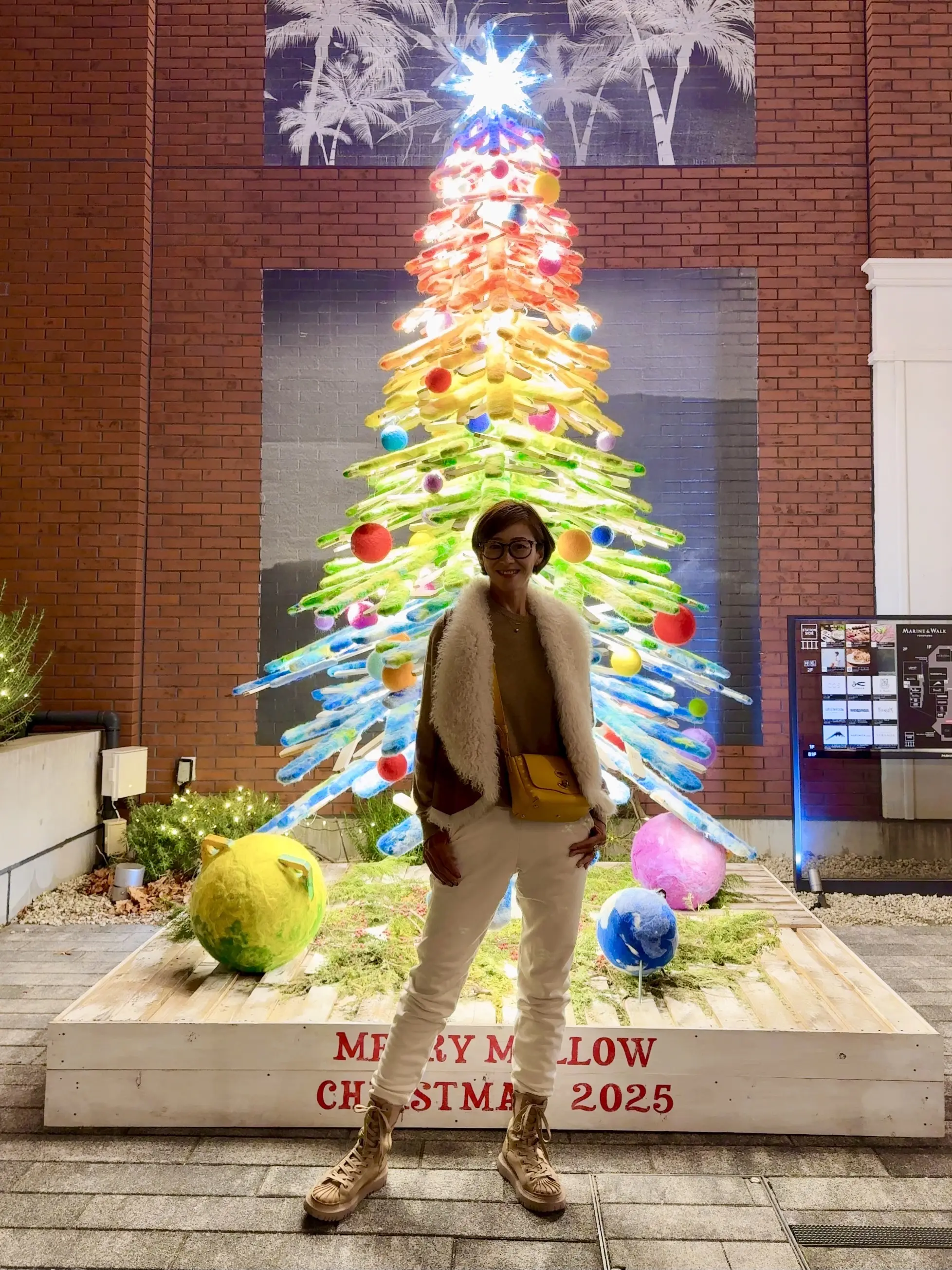 ユニクロ暖パンは冬の救世主！イルミネーション煌めくクリスマスの街歩き_1_7