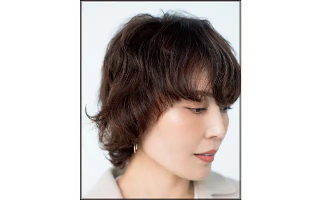 後から見たヘアスタイル