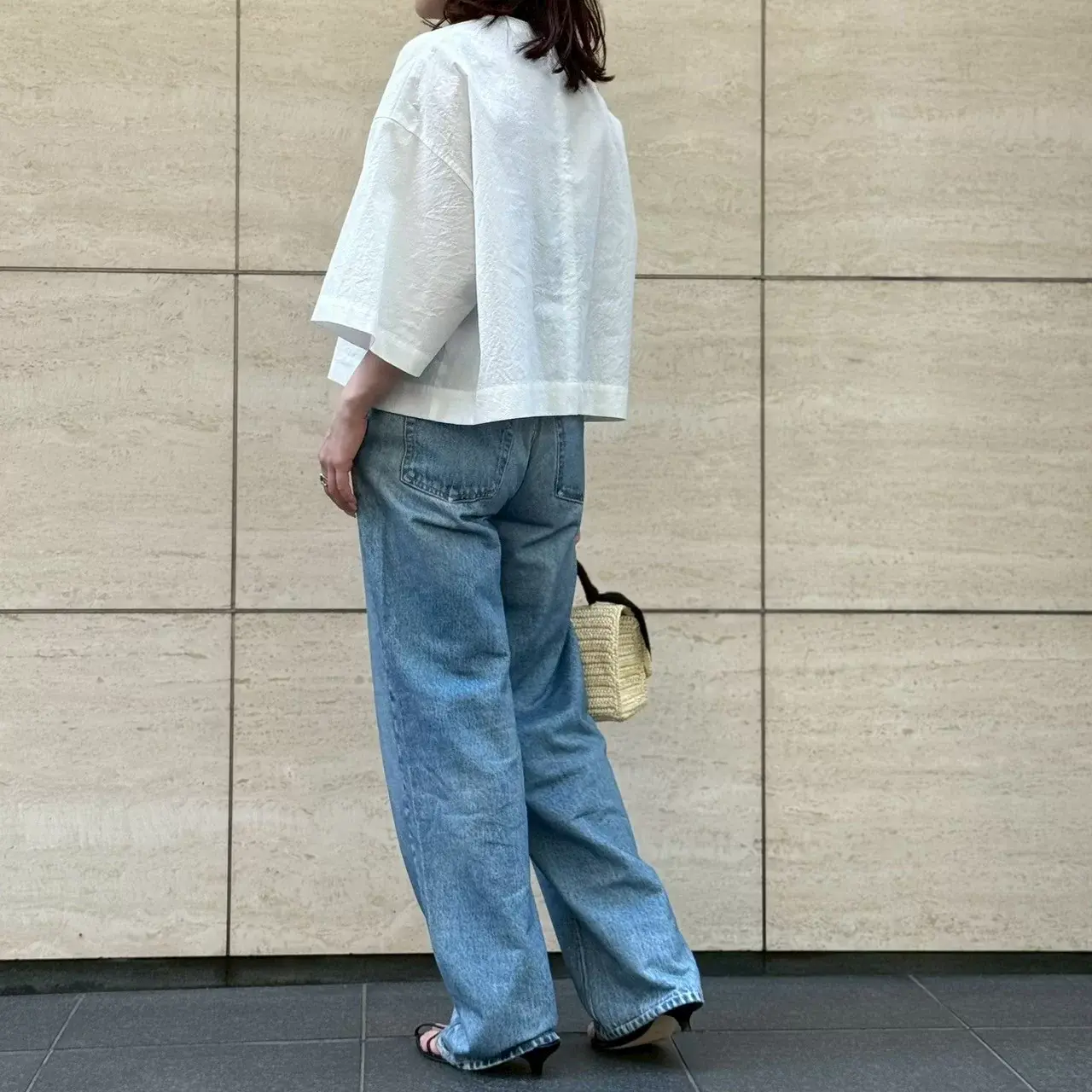 【50代 デニム】ラクなのに洒落ると大人気！〈ラグ アンド ボーン〉のデニムプリントパンツ徹底解説_1_3-1