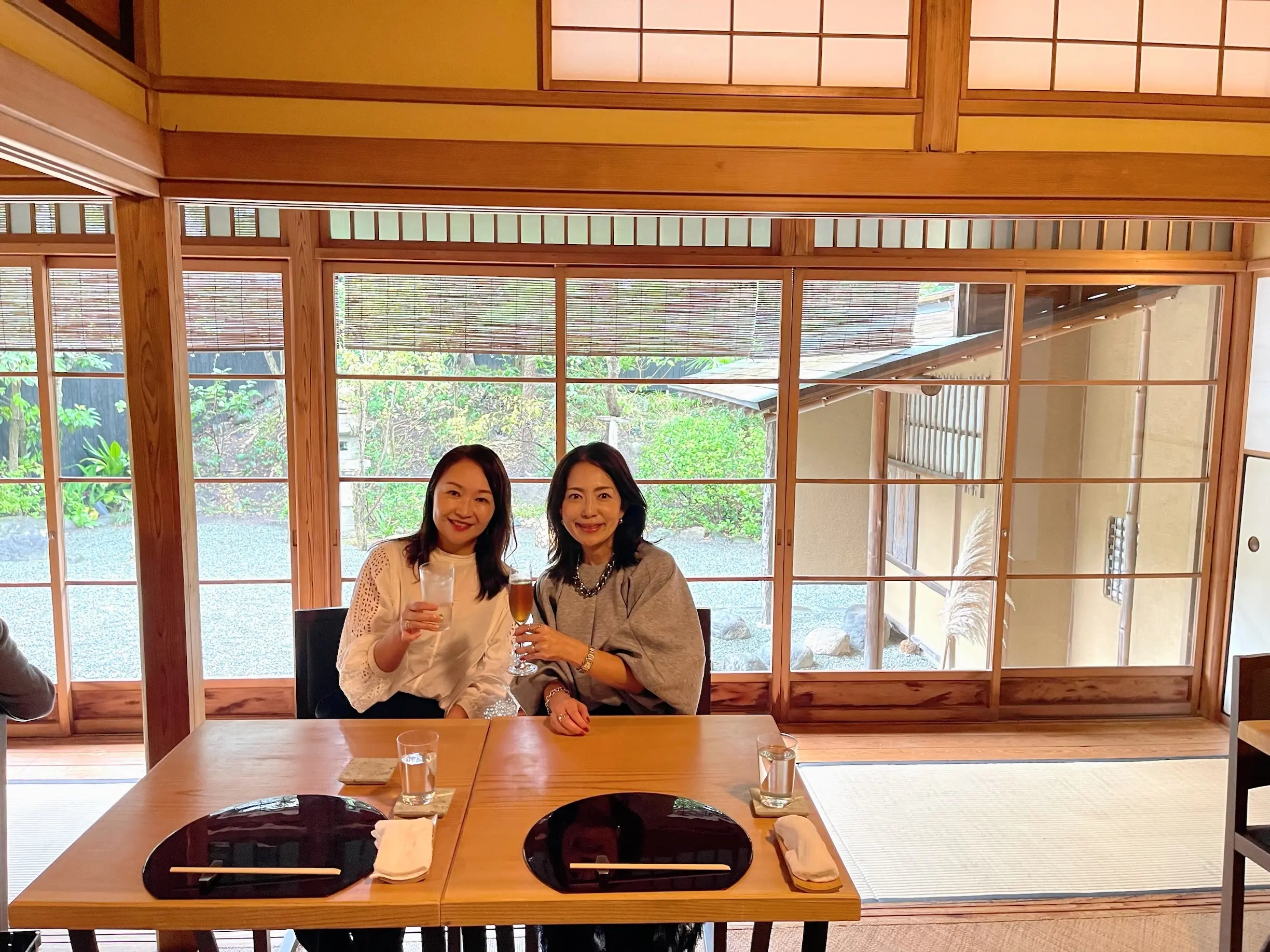 小雨降る鎌倉。からすみ蕎麦と和栗のパフェに舌鼓_1_3