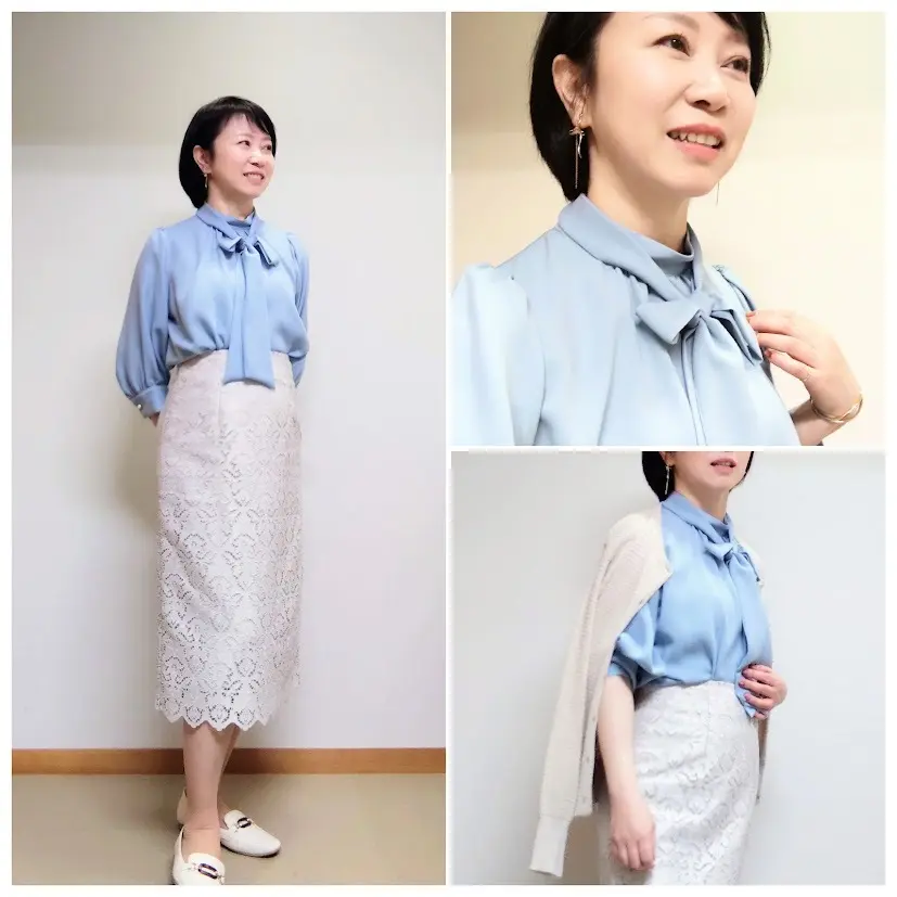 6月前半。アラフィフ秘書お仕事毎日服_1_1