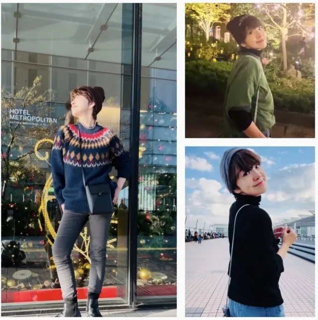 冬はニット帽でおしゃれを楽しむ大人カジュアルコーデ_1_1