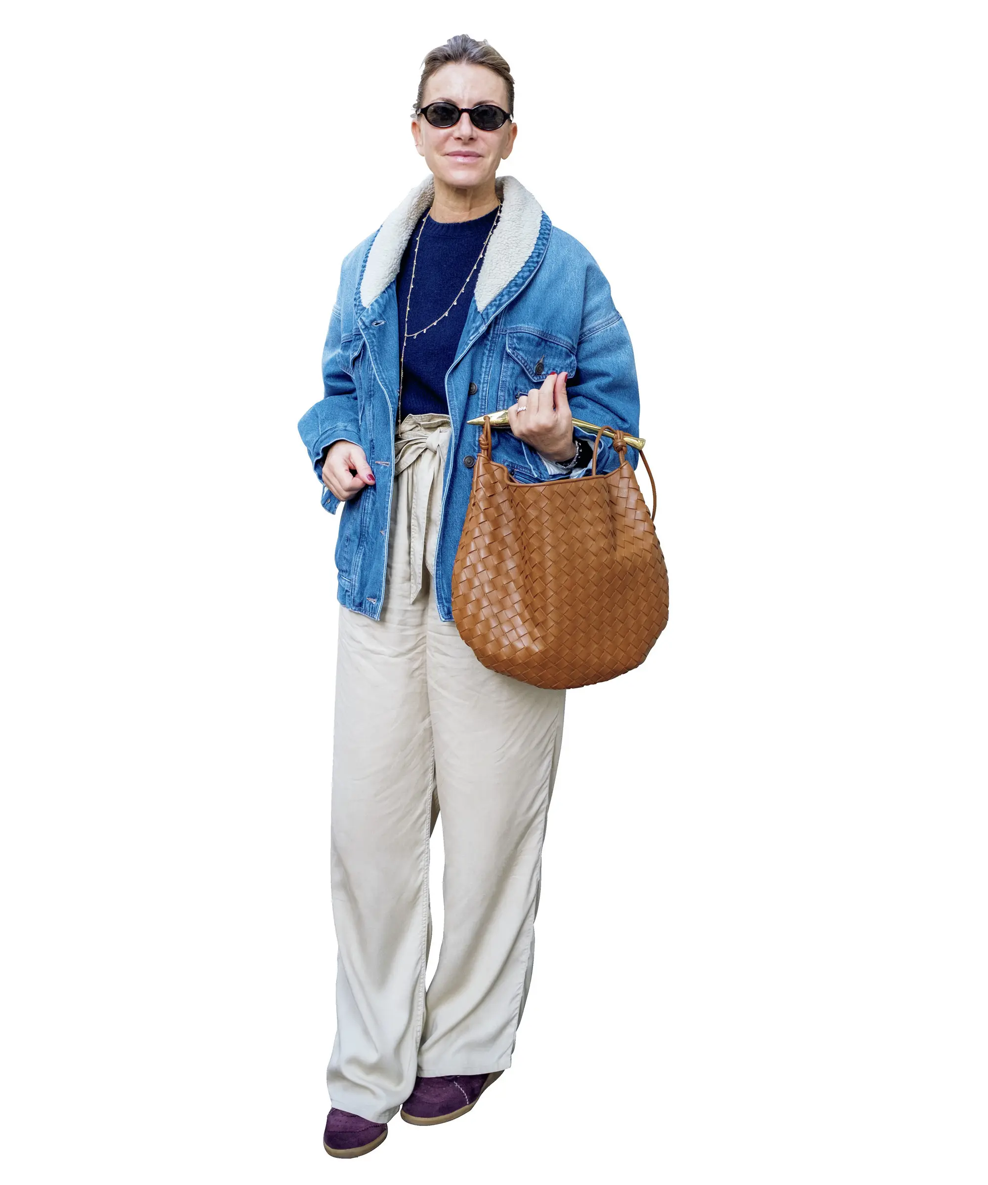 ミラノのジュエリーデザイナー・キアラのON＆OFFコーデ【おしゃれマダム深掘りSNAP】　ジムへ行くアクティブな休日