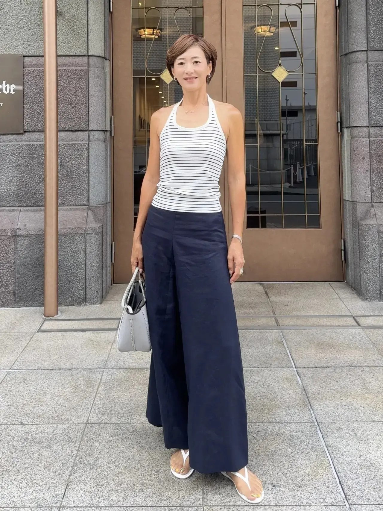 【50代「ユニクロ・GU」コーデ】過酷な夏を快適に！猛暑のおしゃれに役立つインナーやTシャツが大活躍_1_1