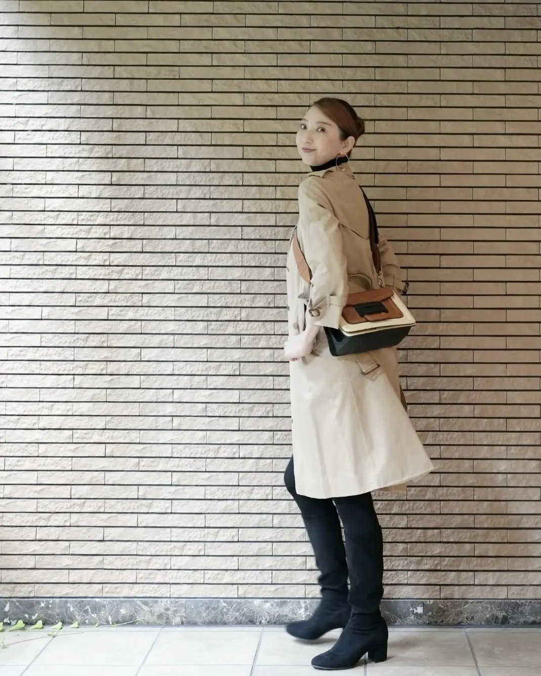 【きれいめ✖️カジュアル✨】トレンチコートで作る2つの私スタイル✨🧥_1_3