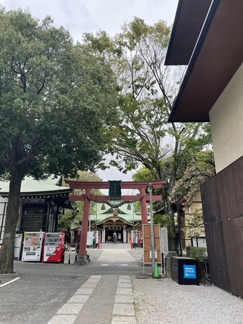 四ツ谷須賀神社の鳥居