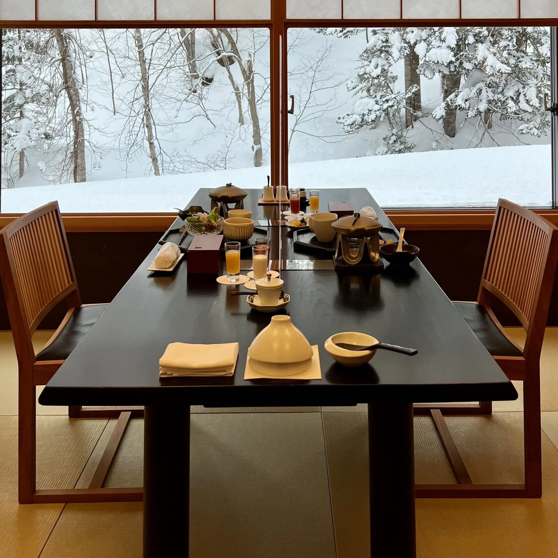 ニセコの宿　ニセコ昆布温泉 鶴雅別荘 「杢の抄」の朝食