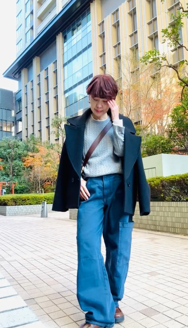 UNIQLO、ZARA、GUで年末年始のお出かけに大人デニムパンツコーデ_1_7