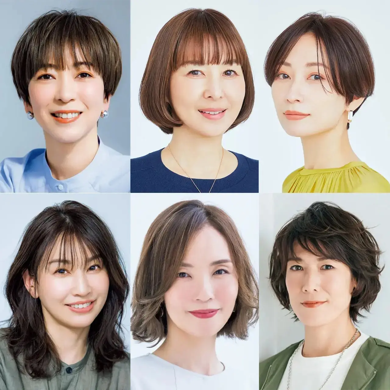 【50代に人気のヘアスタイル・髪型カタログ】手入れが楽でおばさんぽくない！ショート・ボブ・ミディアム・ロング別