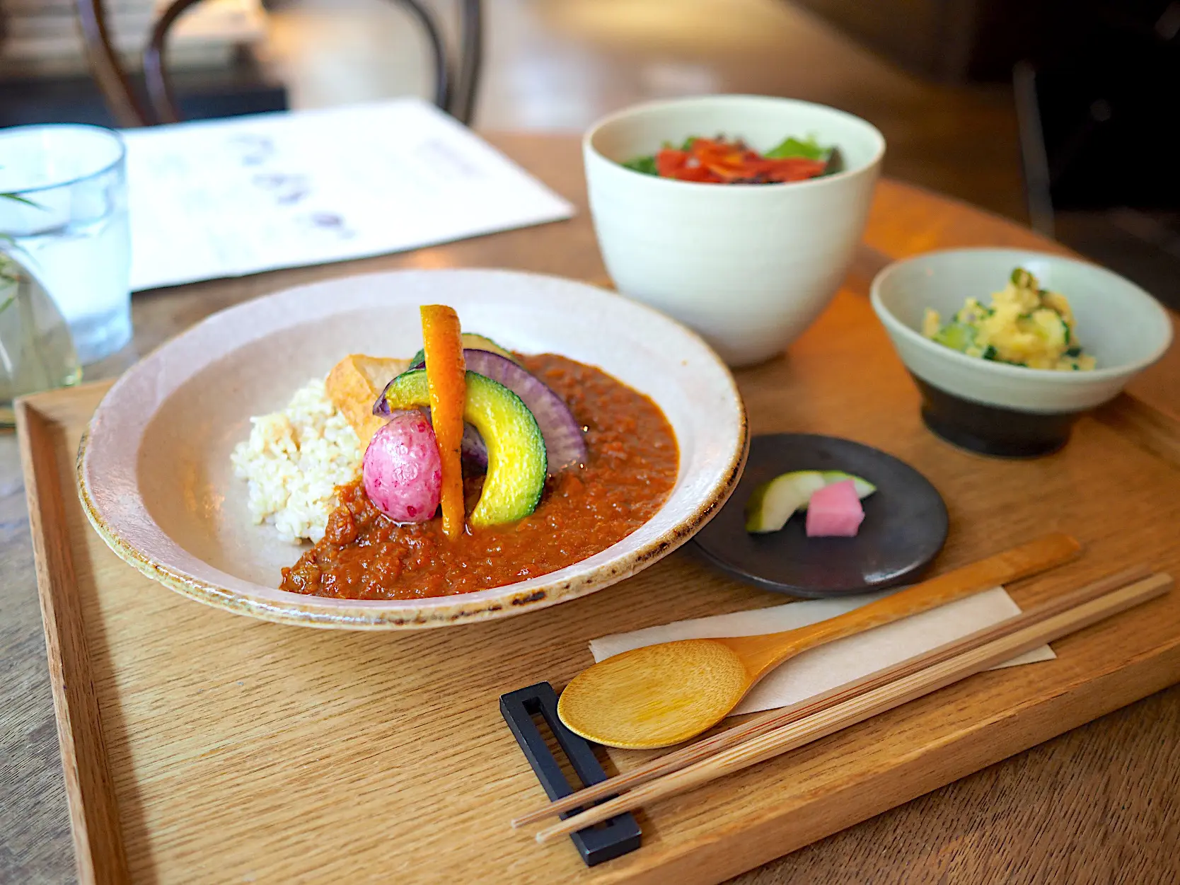 季節野菜のカレー ￥2,100（税込）