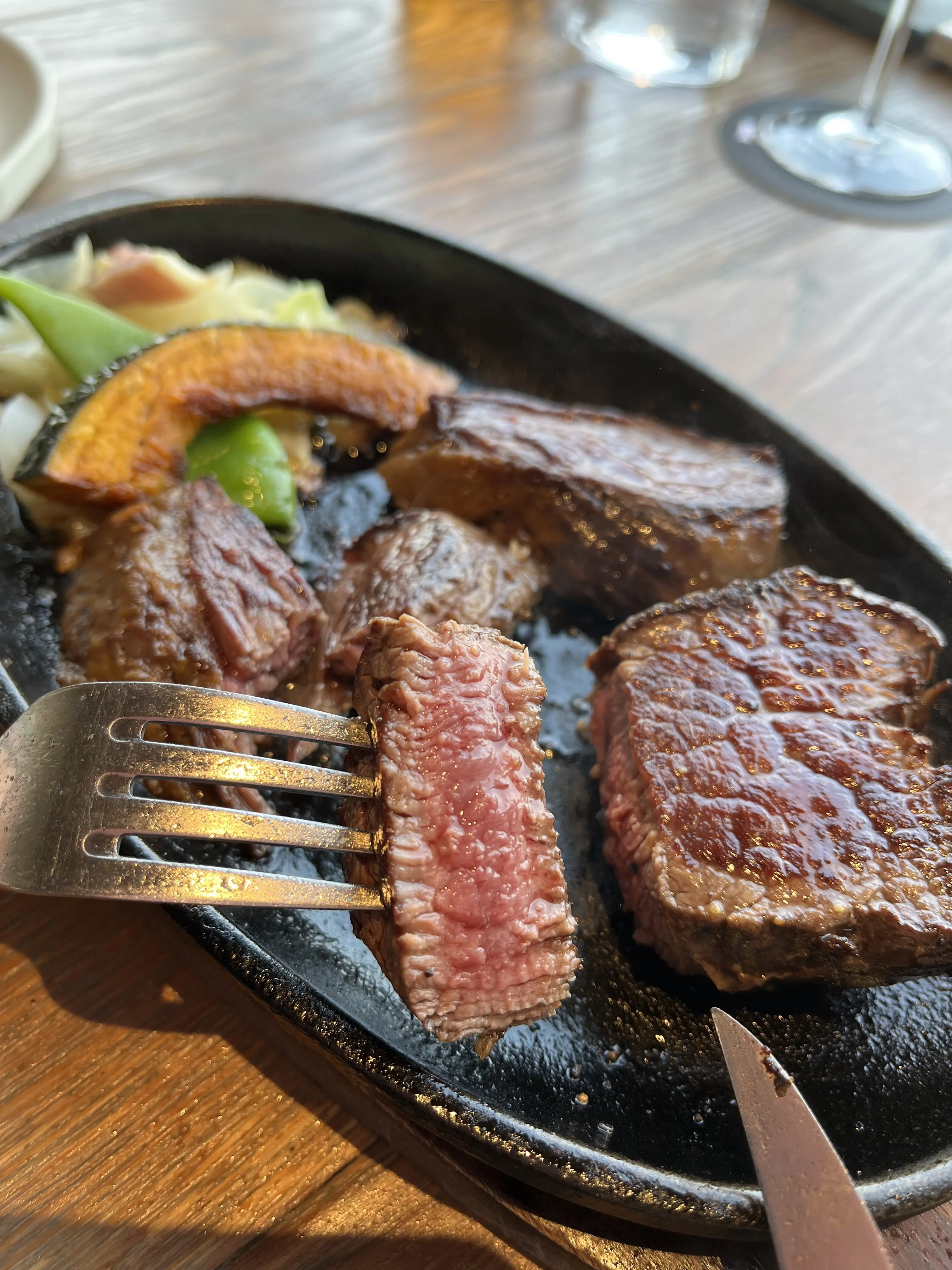 THE KINTAN STEAKの赤身肉ステーキ