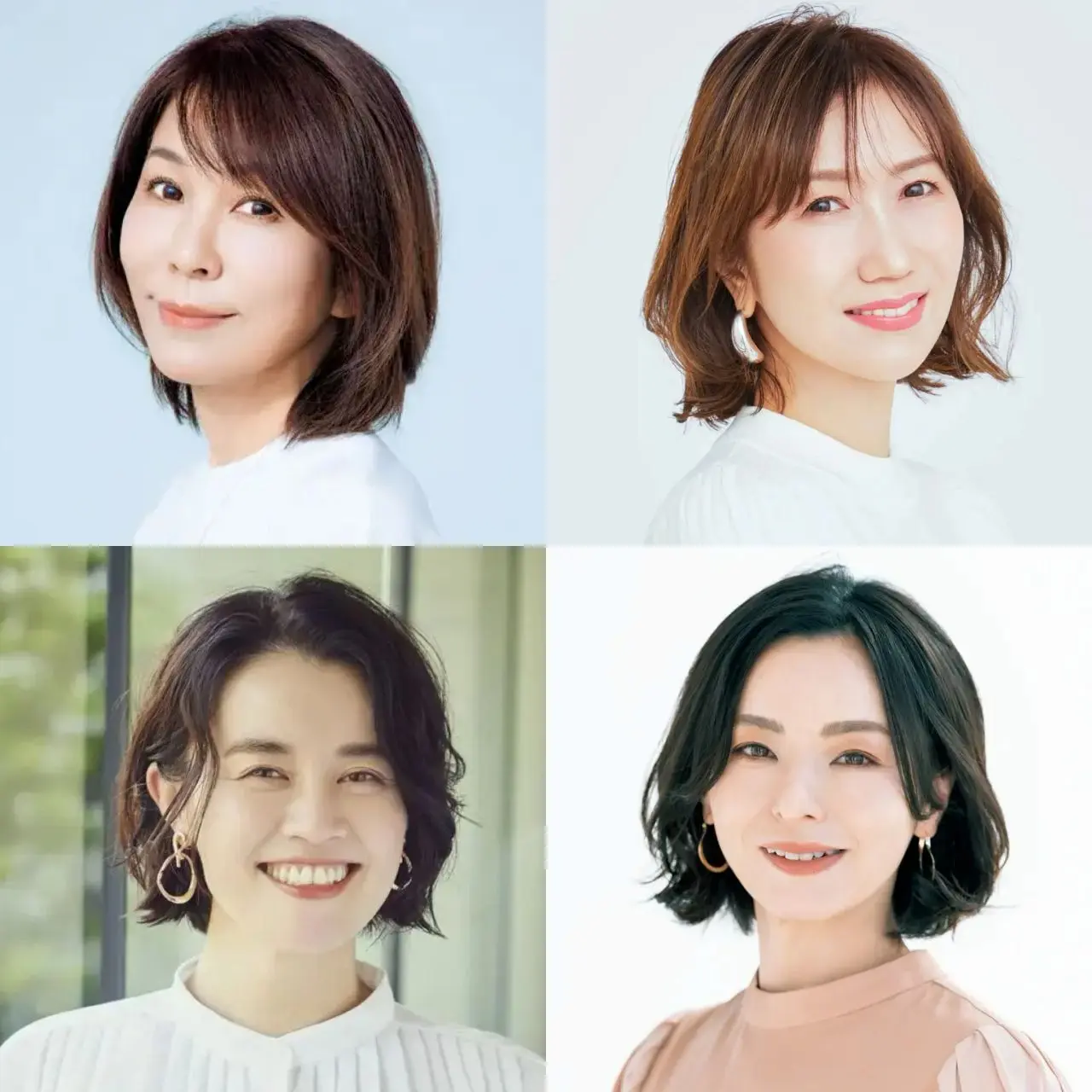 カジュアルにもエレガントにも決まる「50代のボブヘア」59選