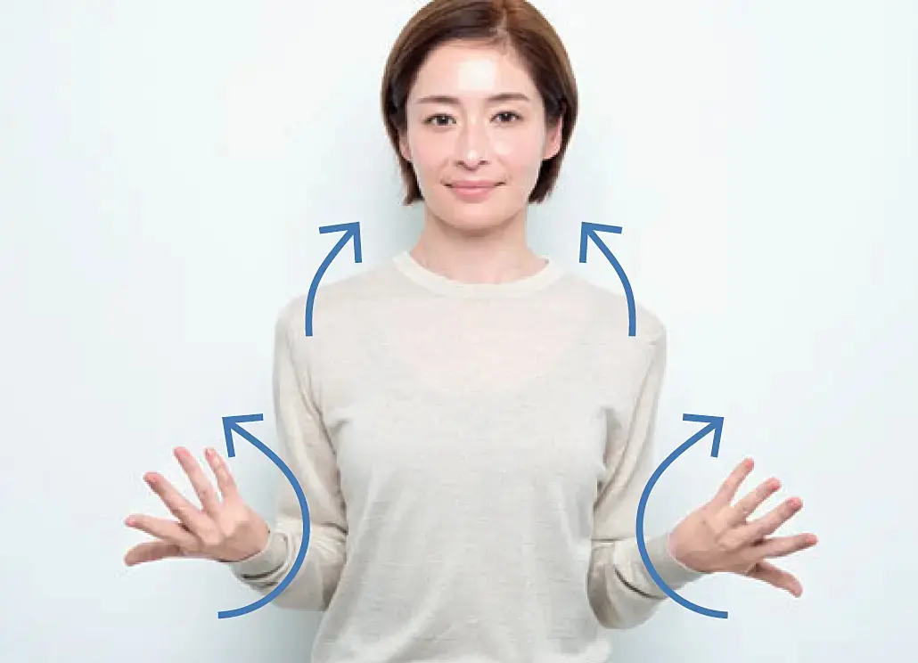 わき&amp;背面ほぐし