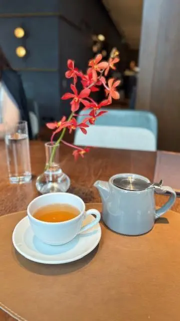 食後のお茶